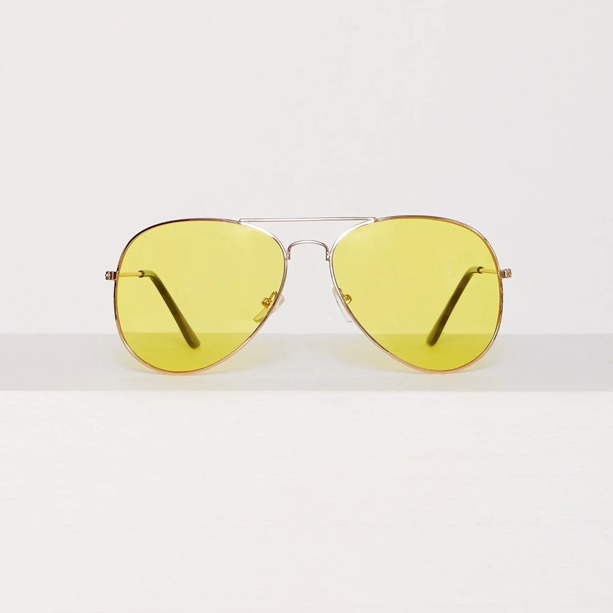Unisex Gold Metal Çerçeveli Damla Gözlük (kutulu) Fiyatı, Yorumları ve Özellikleri