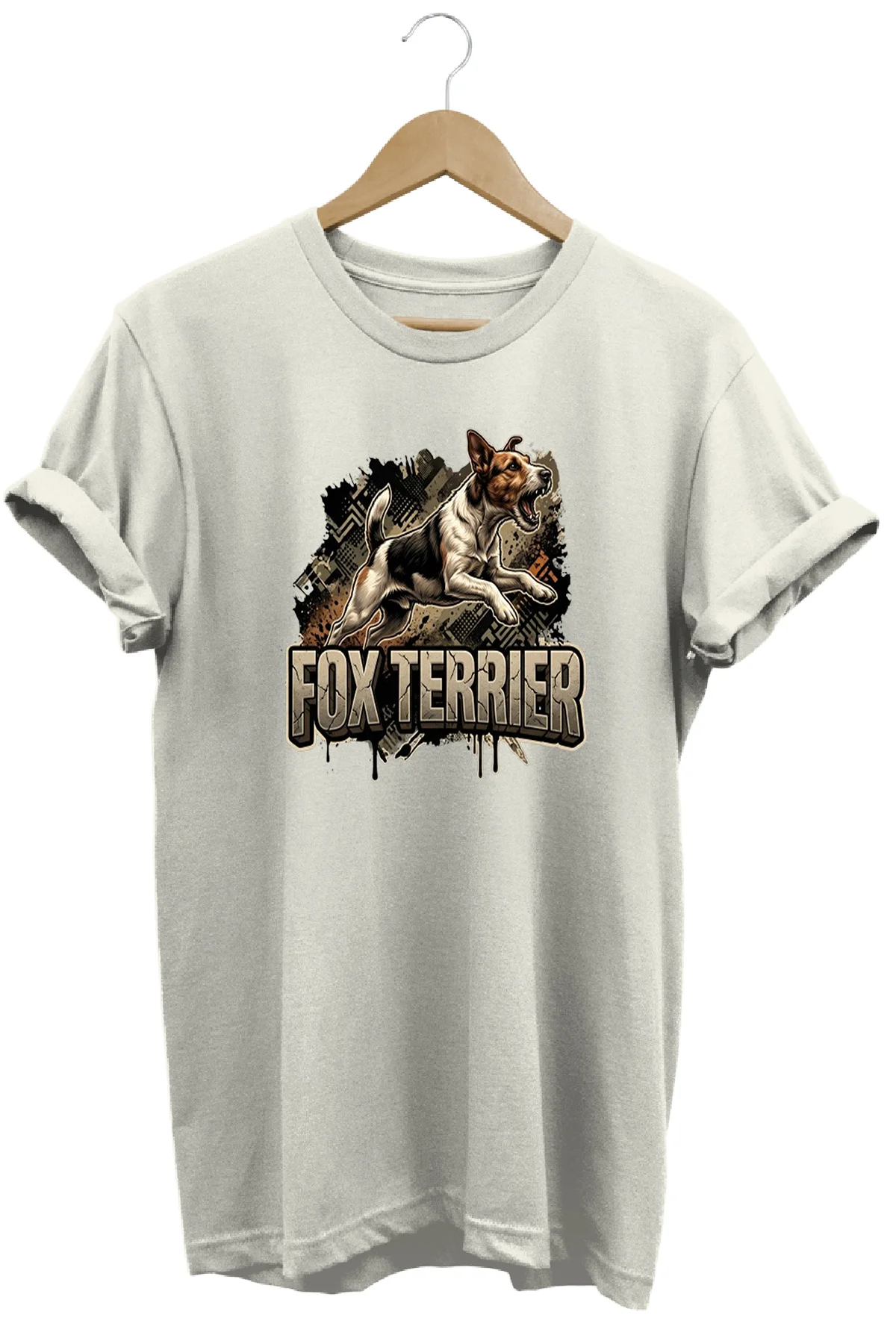 Unisex Golden Retriver Baskılı T-shirt - Premium Köpekler Serisi 
