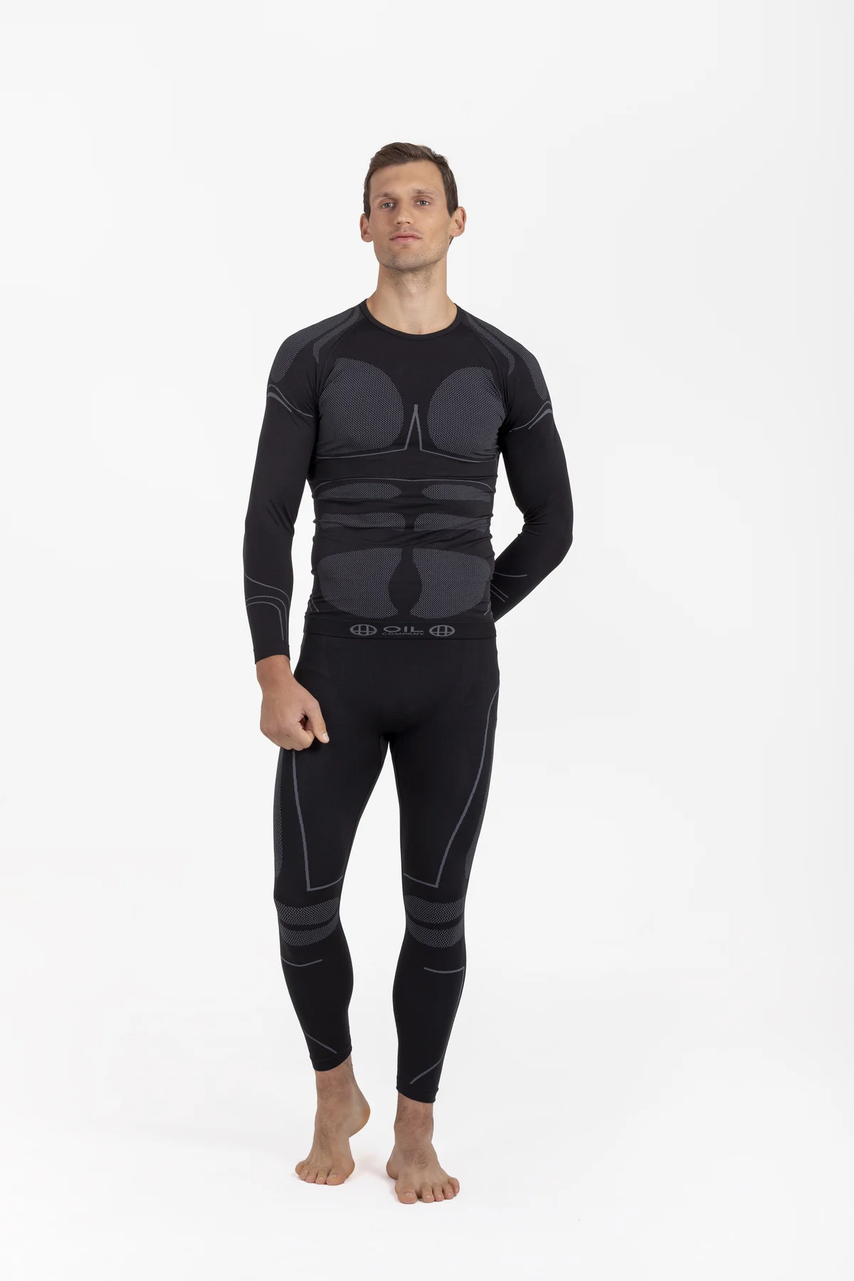 Unisex Hafif Kumaş Yüksek Isı Korumalı Termal İçlik Uzun Kollu Üs