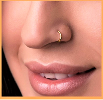 Tükkan Accessories Unisex Halka Hizma Sikiştirma Fake 925 Ayar Gümüş Tek Adet-Hizma4 Tükkan Accessories Unisex Halka Hizma Sikiştirma Fake 925 Ayar Gümüş Tek Adet-Hizma4