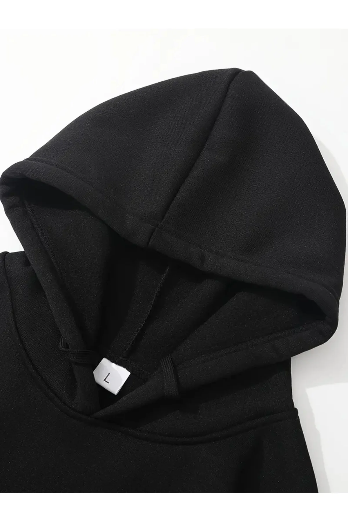 Unisex Kadın Erkek Harry Potter Baskılı Sıfır Yaka Siyah Polar Sweatshirt Unisex Kadın Erkek Harry Potter Baskılı Sıfır Yaka Siyah Polar Sweatshirt - Görsel 3