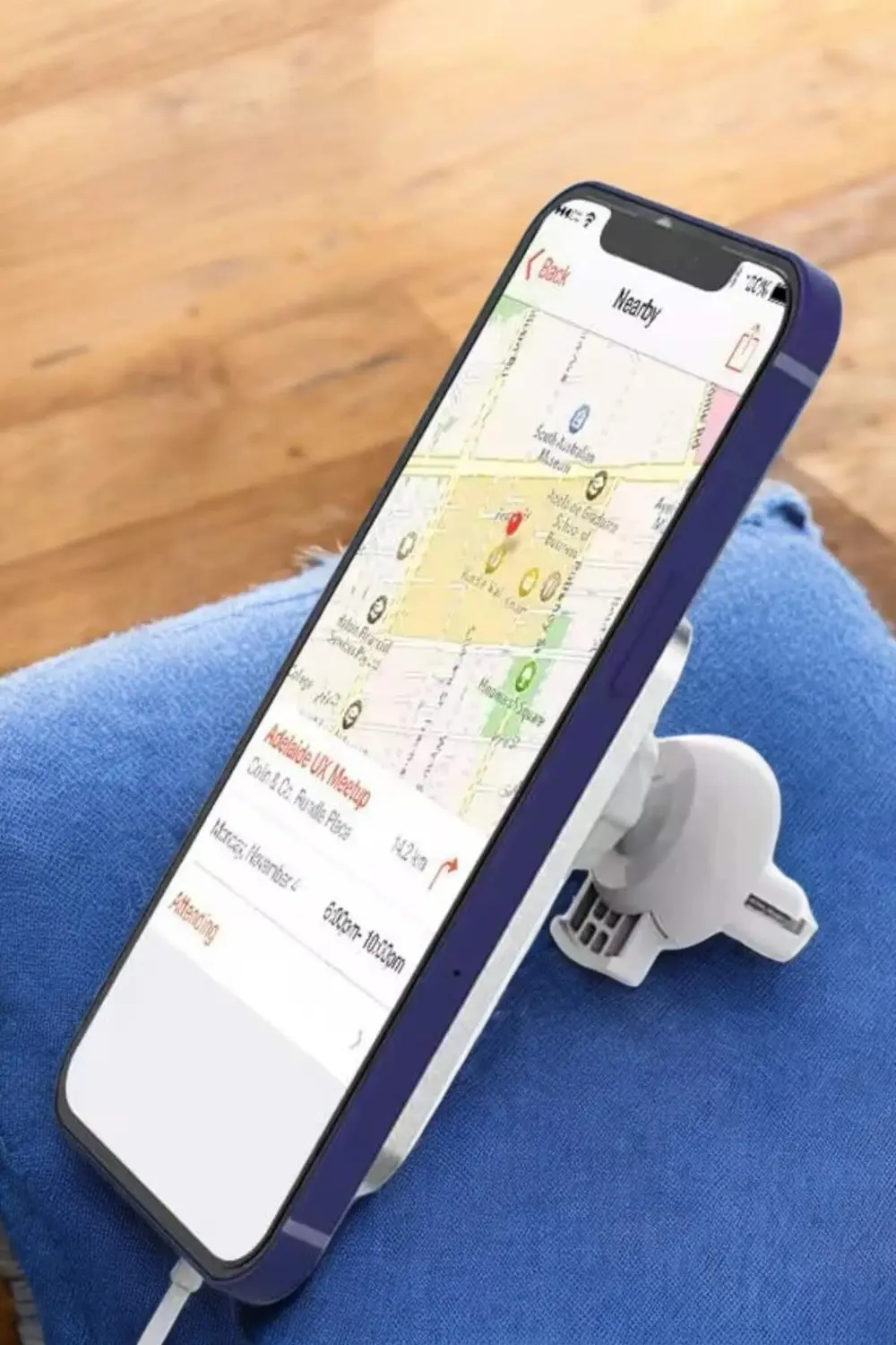 Unisex Kalın Çizgili Bisiklet Yaka Triko Kazak - Füme