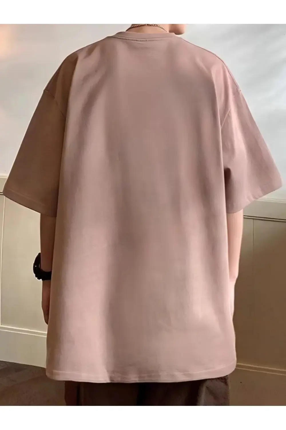 Unisex Kedi baskı tasarımı، benzersiz kısa kollu tişört , bol kes