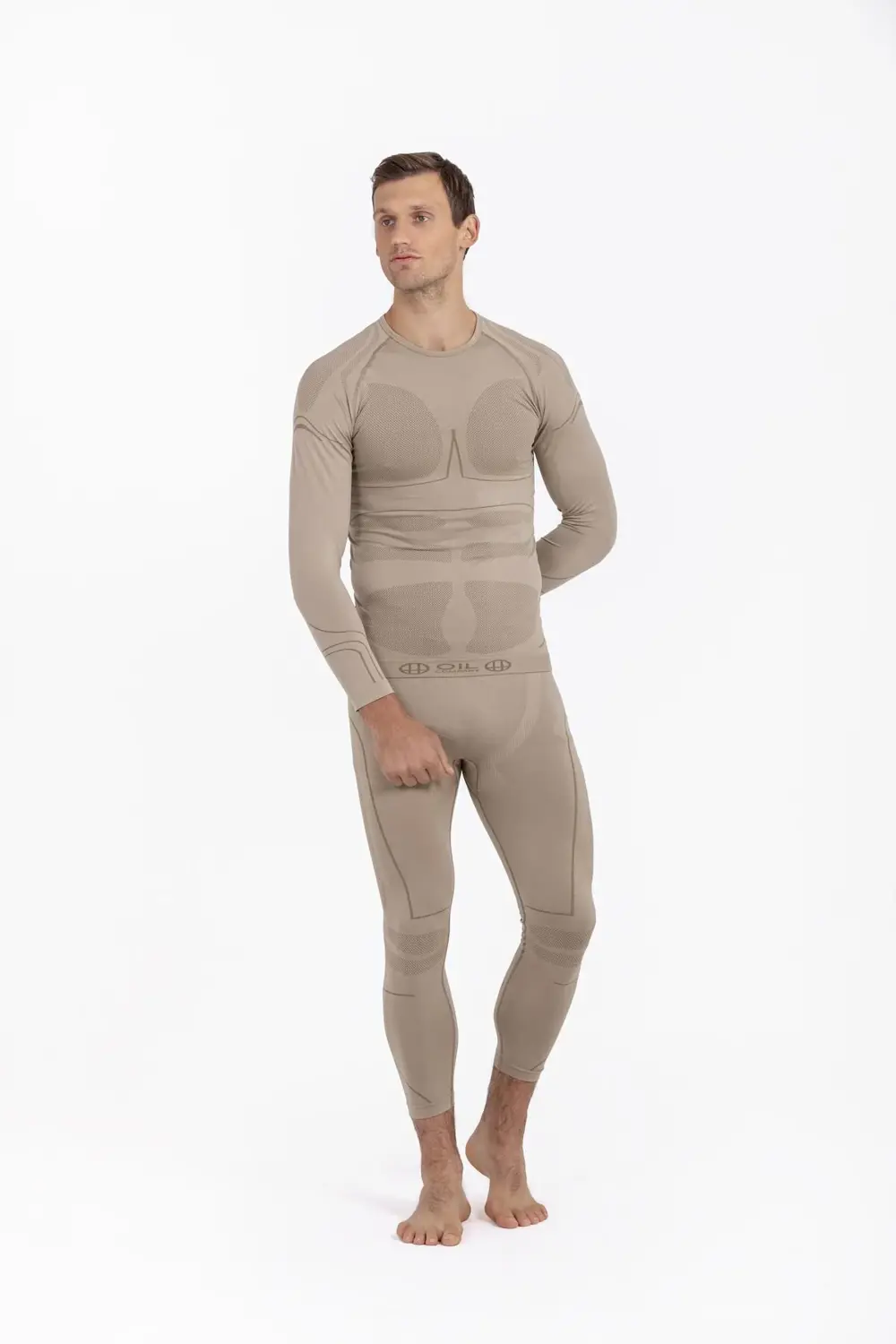 Unisex  Kışlık Sporcu Kayakçı Motorcu Termal Içlik  Üst Seamless