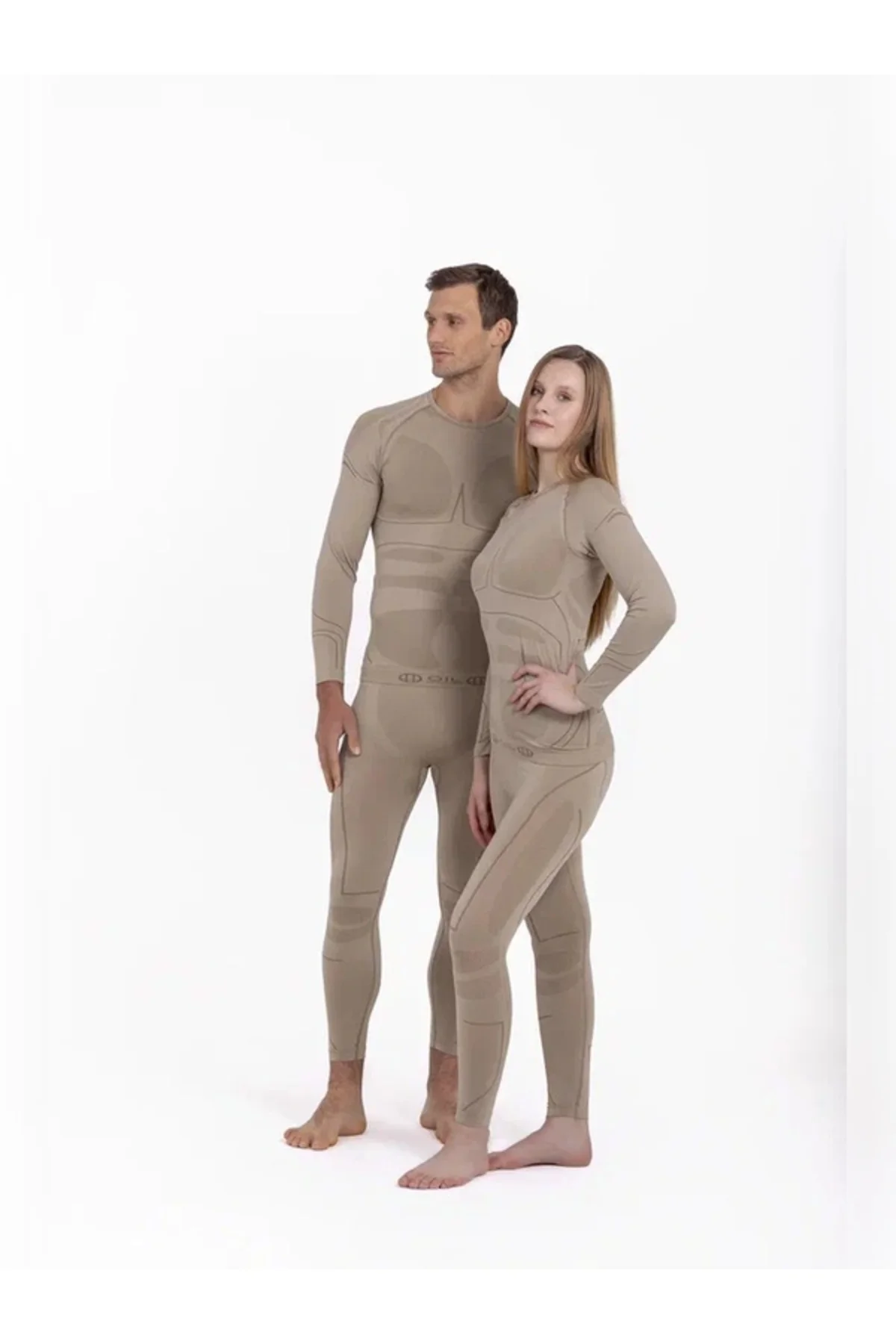 Unisex  Kışlık Sporcu Kayakçı Motorcu Termal Içlik  Üst Seamless 