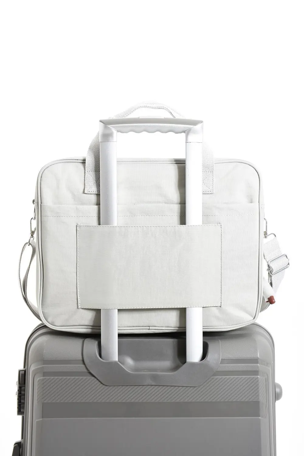 Unisex Klinkır Açık Gri Renkli Suya Dayanıklı Laptop Bölmeli Çapr