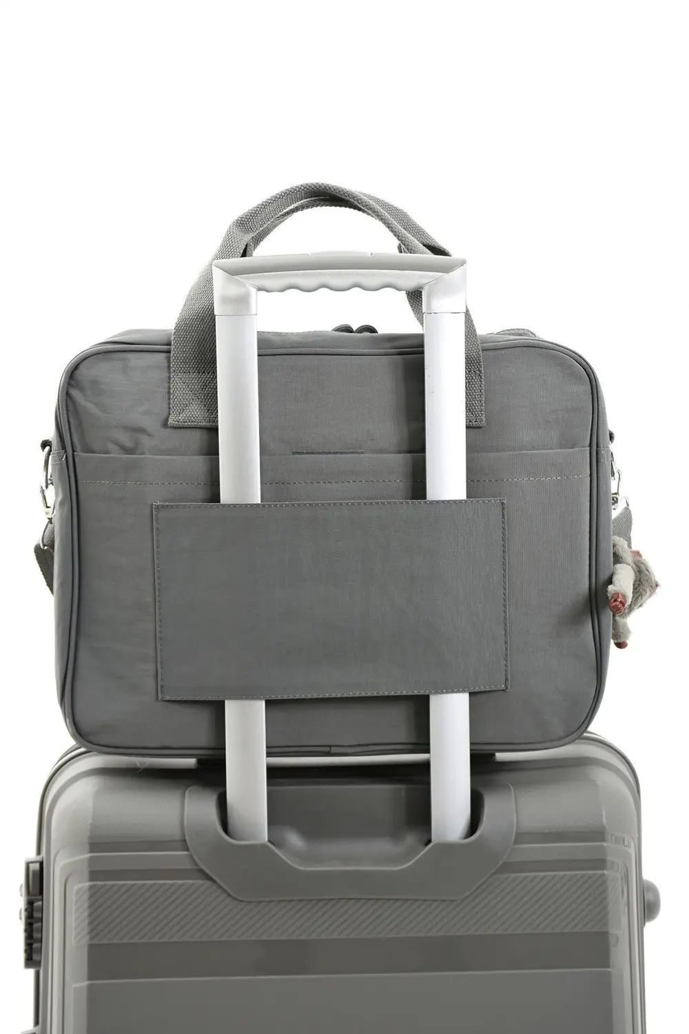 Unisex Klinkır Koyu Gri Renkli Suya Dayanıklı Laptop Bölmeli Çapr