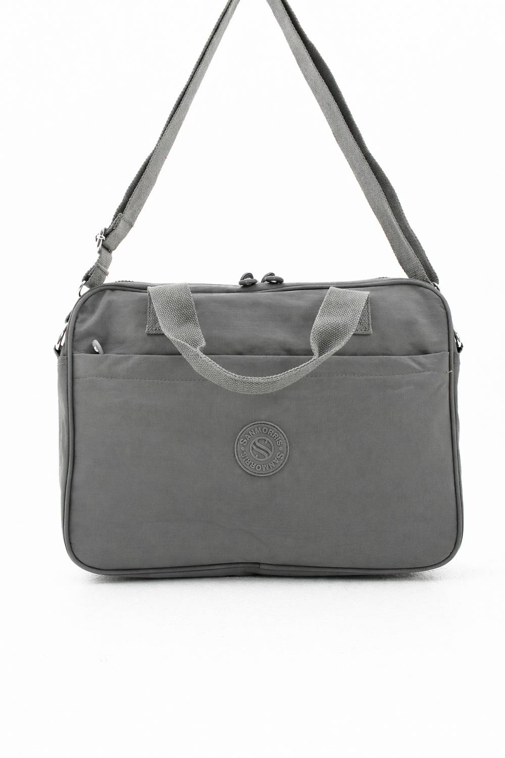 Unisex Klinkır Koyu Gri Renkli Suya Dayanıklı Laptop Bölmeli Çapr