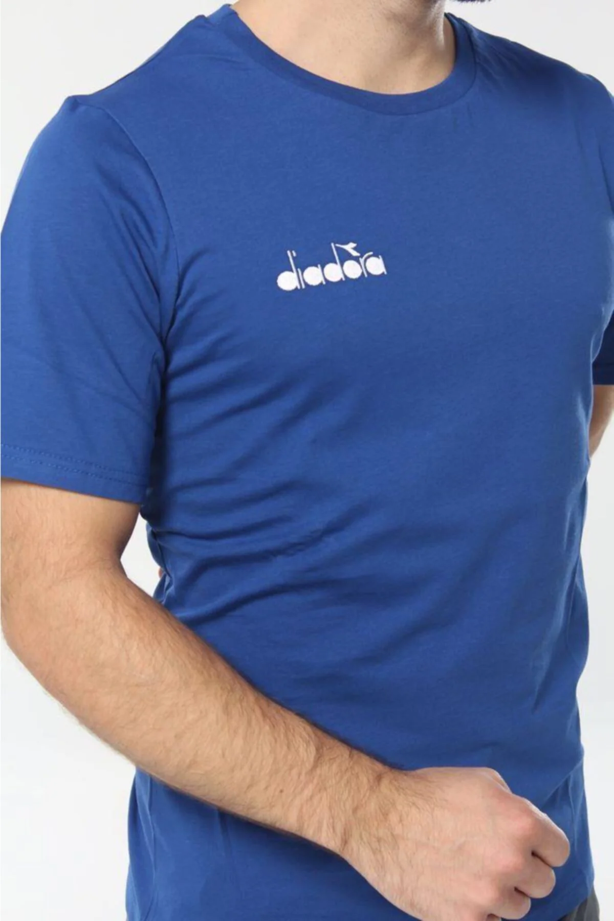 Unisex Lacivert Veni Suprem Penye Spor T-Shirt