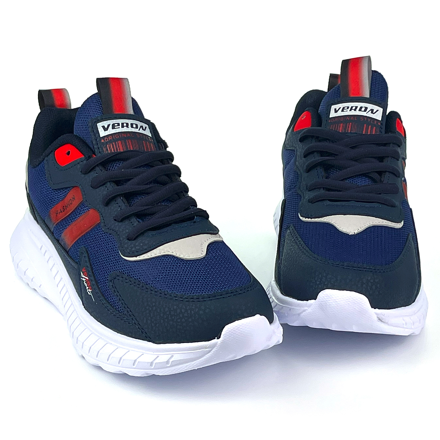 Kajila Unisex Lacivert Kırmızı Bağcıklı Esnek Hafif Günlük Sneaker Spor Kajila Unisex Lacivert Kırmızı Bağcıklı Esnek Hafif Günlük Sneaker Spor