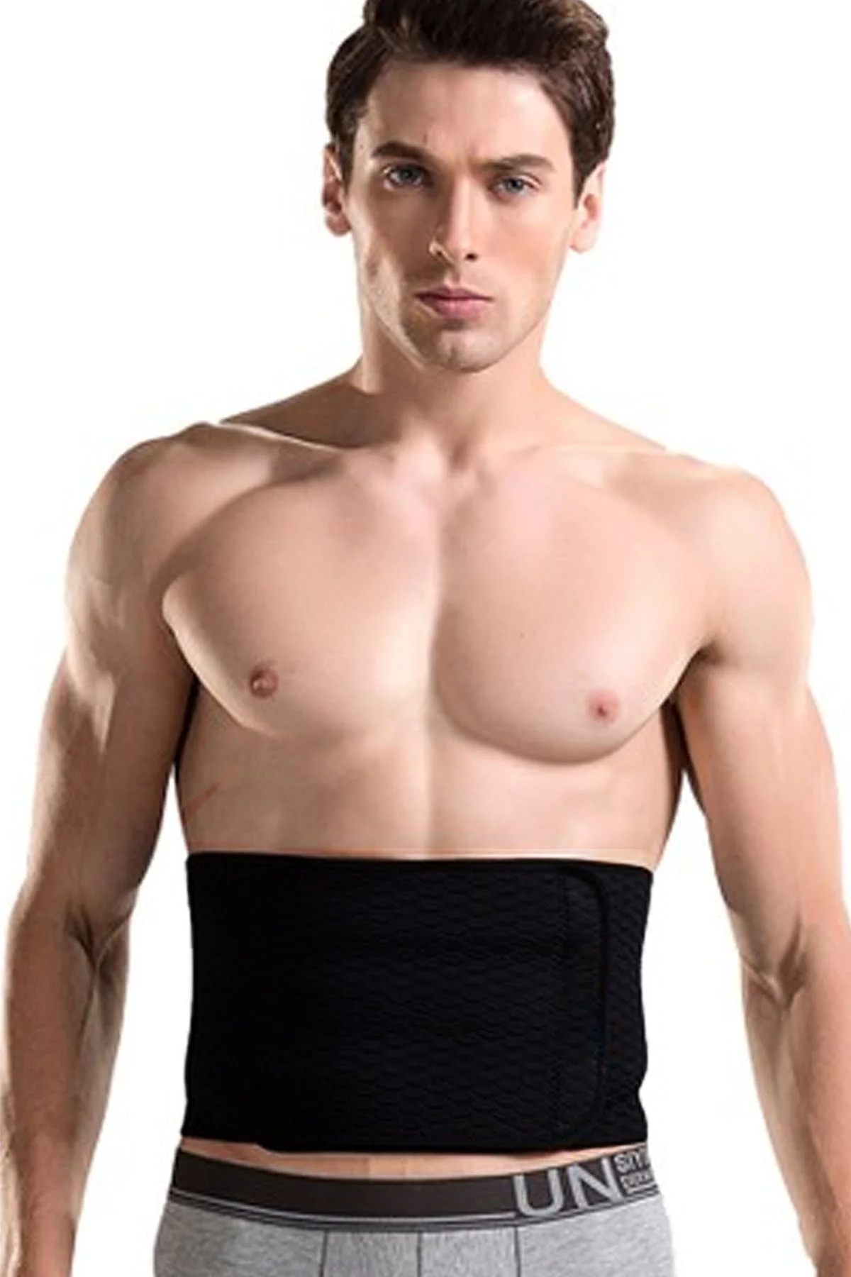 Unisex Neopren Terletme Kemeri Termal Sauna Kemer Bel Korsesi Göb