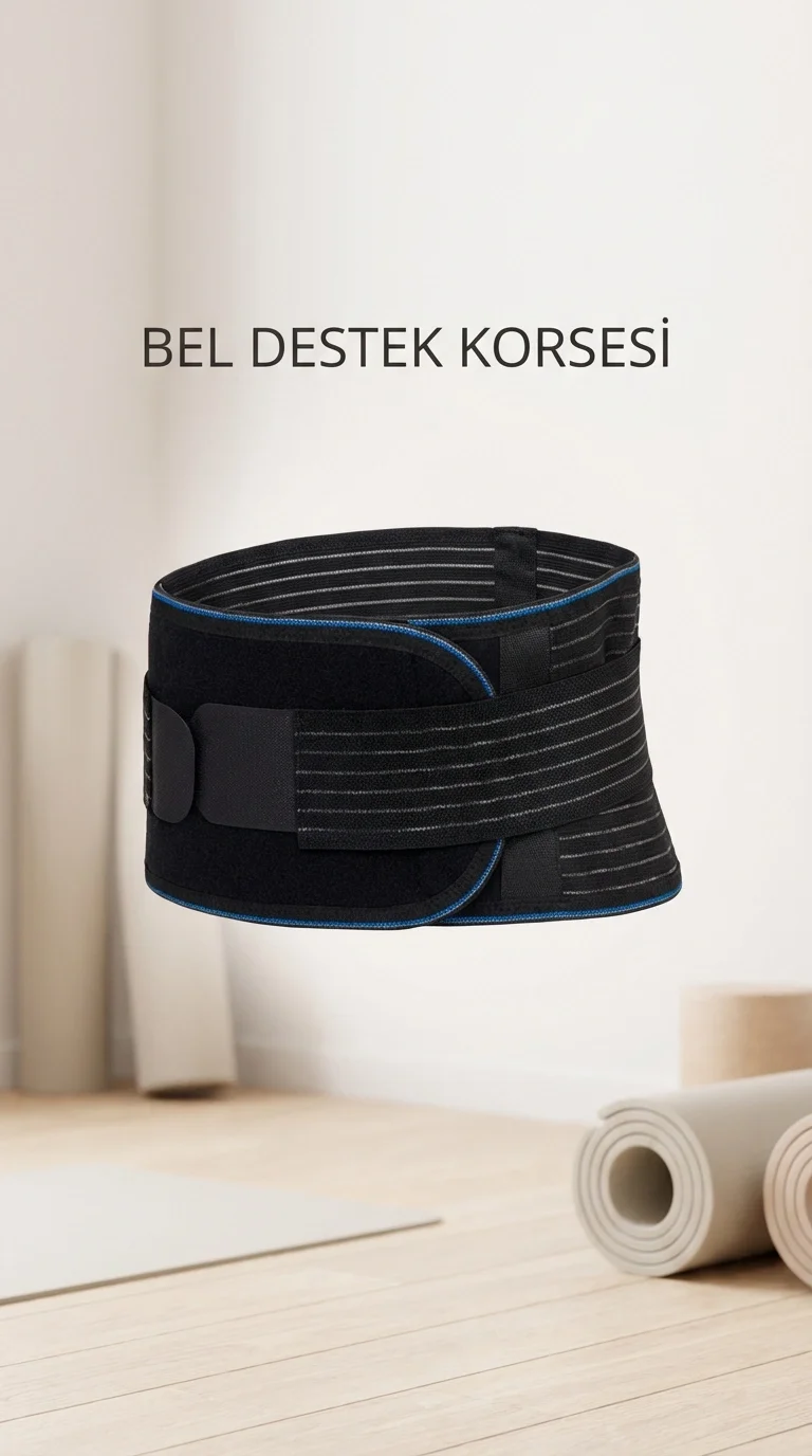 Unisex Ortopedik Ayarlanabilir Nefes Alabilir Bel Destek Korsesi
