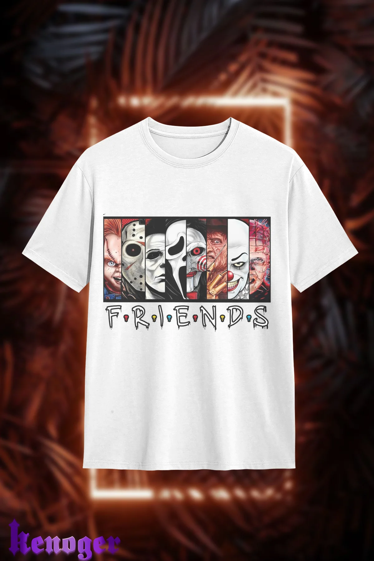 Unisex Oversize - Friends Evil Baskılı T-Shirt Fiyatı, Yorumları ve Özellikleri