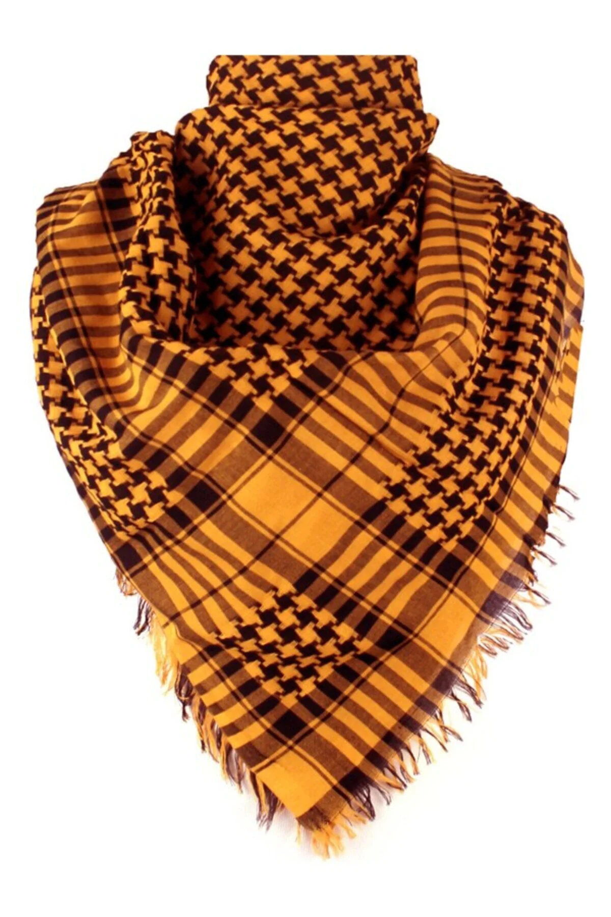 Unisex Poşu, Puşi, Keyfiye Şal turuncu