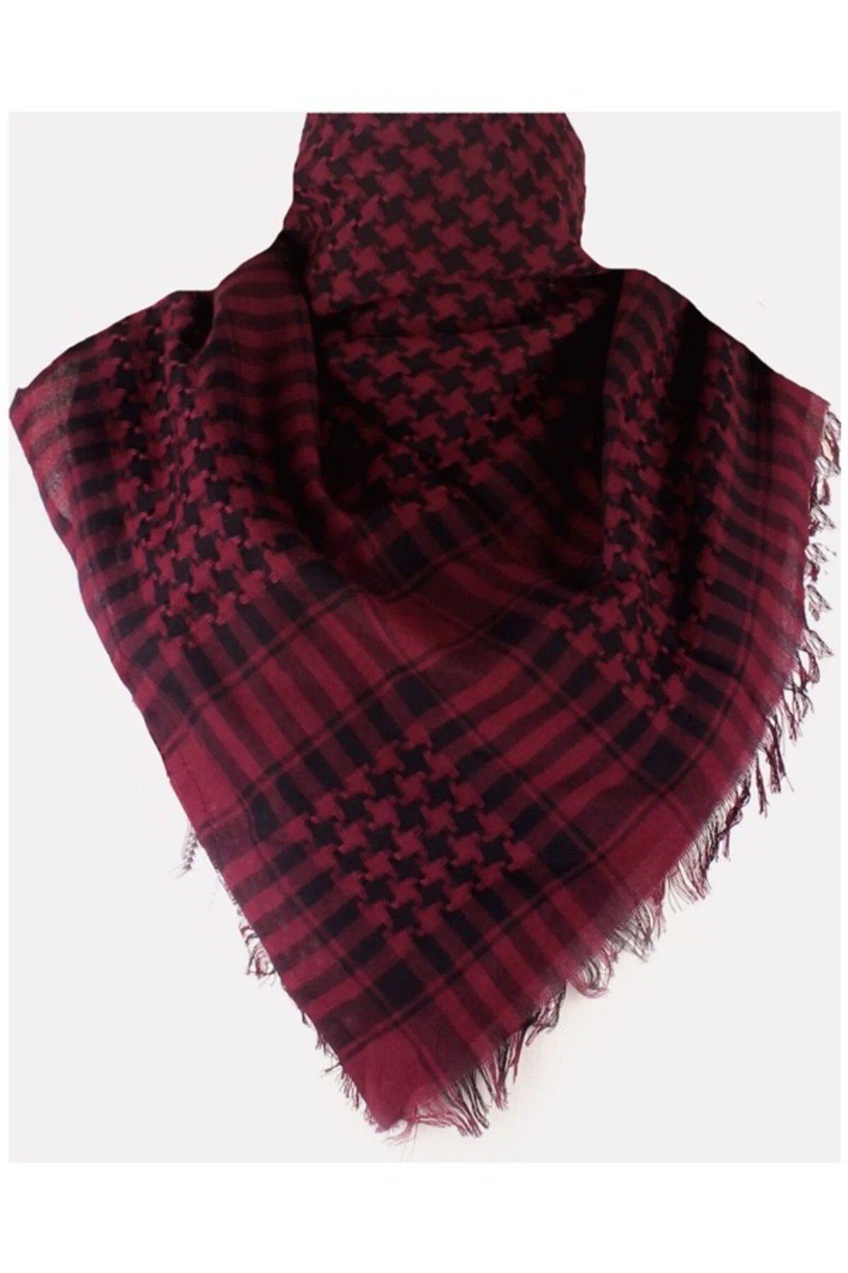 Unisex Poşu, Puşi, Keyfiye Şal bordo