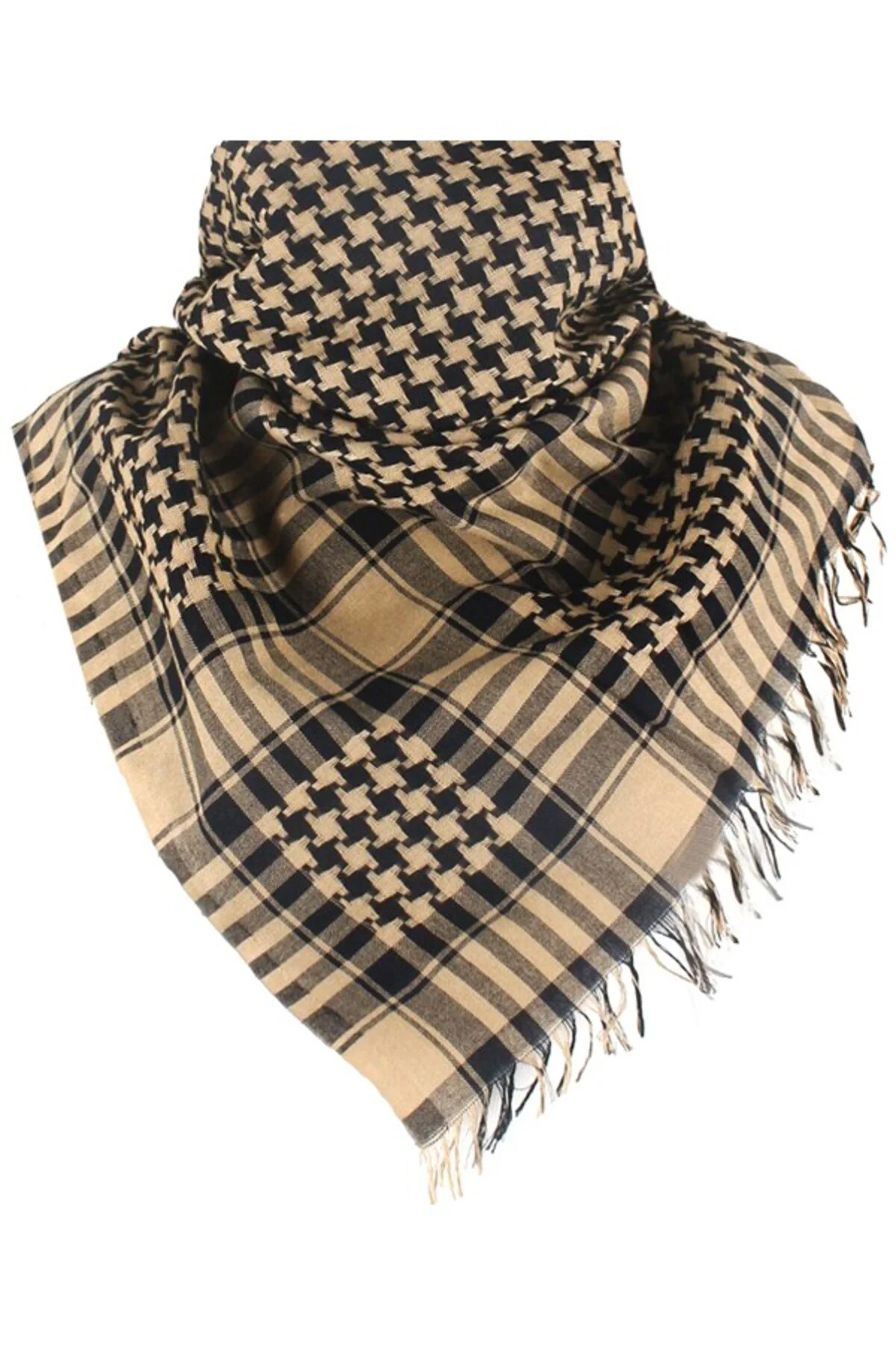 Unisex Poşu, Puşi, Keyfiye Şal kahverengi
