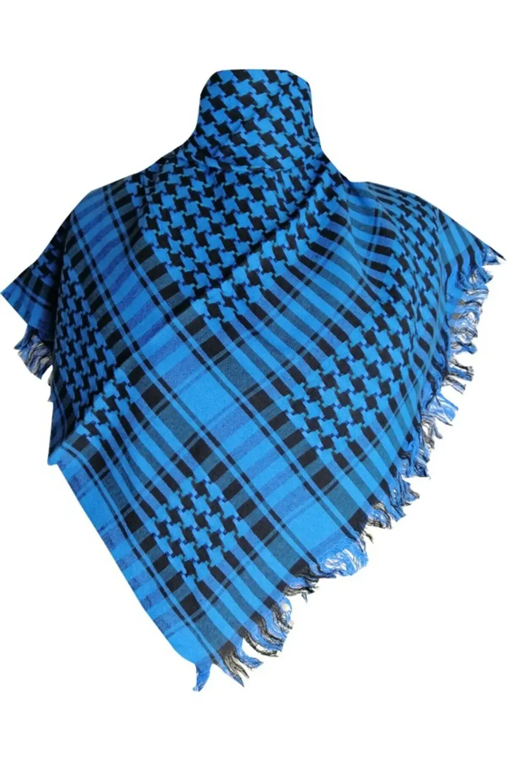 Unisex Poşu, Puşi, Keyfiye Şal koyu mavi