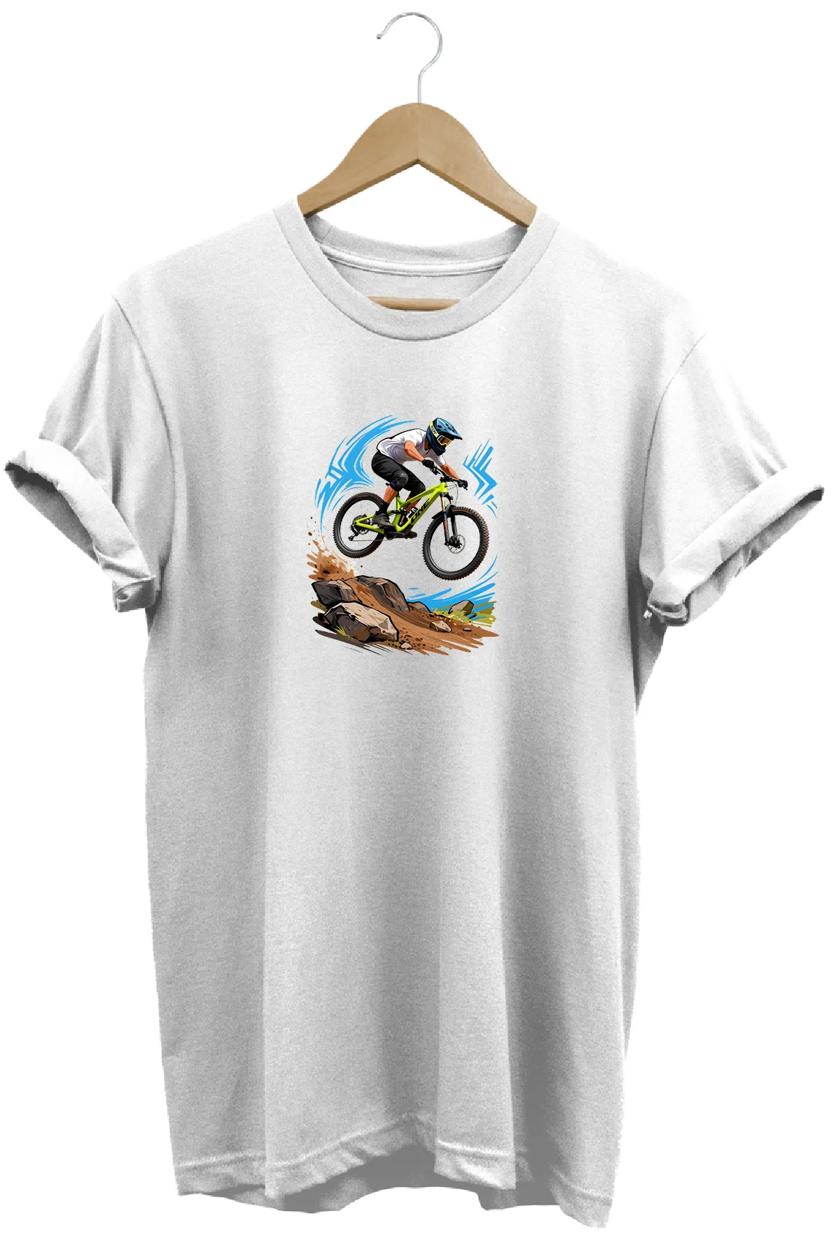 Unisex Regular Dağ Bisikleti Ve Motokros Grafik Baskılı Bisiklet 