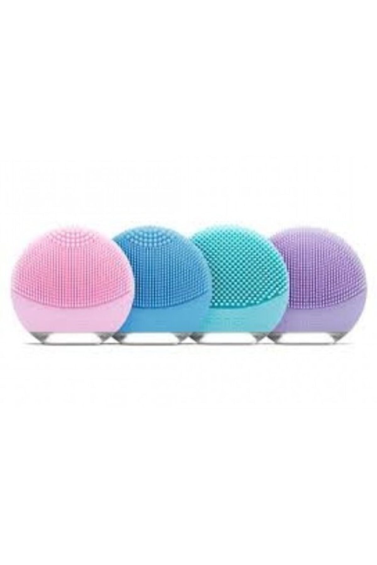 Unisex Renkli Süper Şarjlı Silikon Yüz Temizleme Fırçası