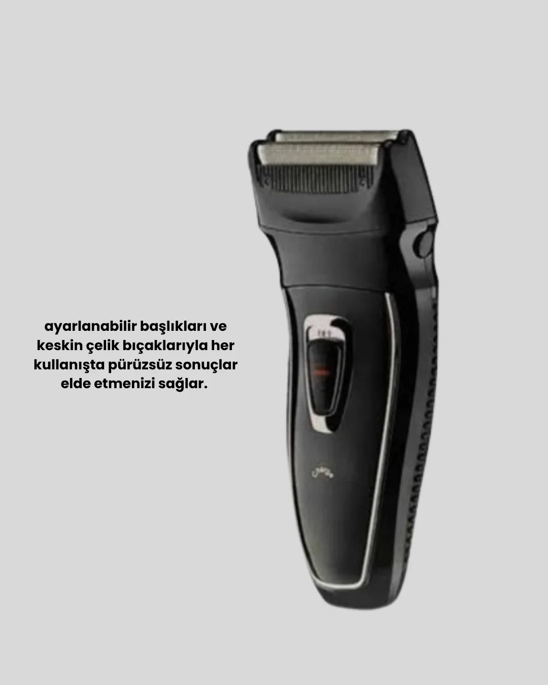 Unisex Şarjlı Saç ve Sakal Kesme Makinesi – Sessiz Motor, 1–12 mm Ayarlanabilir Başlık Unisex Şarjlı Saç ve Sakal Kesme Makinesi – Sessiz Motor, 1–12 mm Ayarlanabilir Başlık
