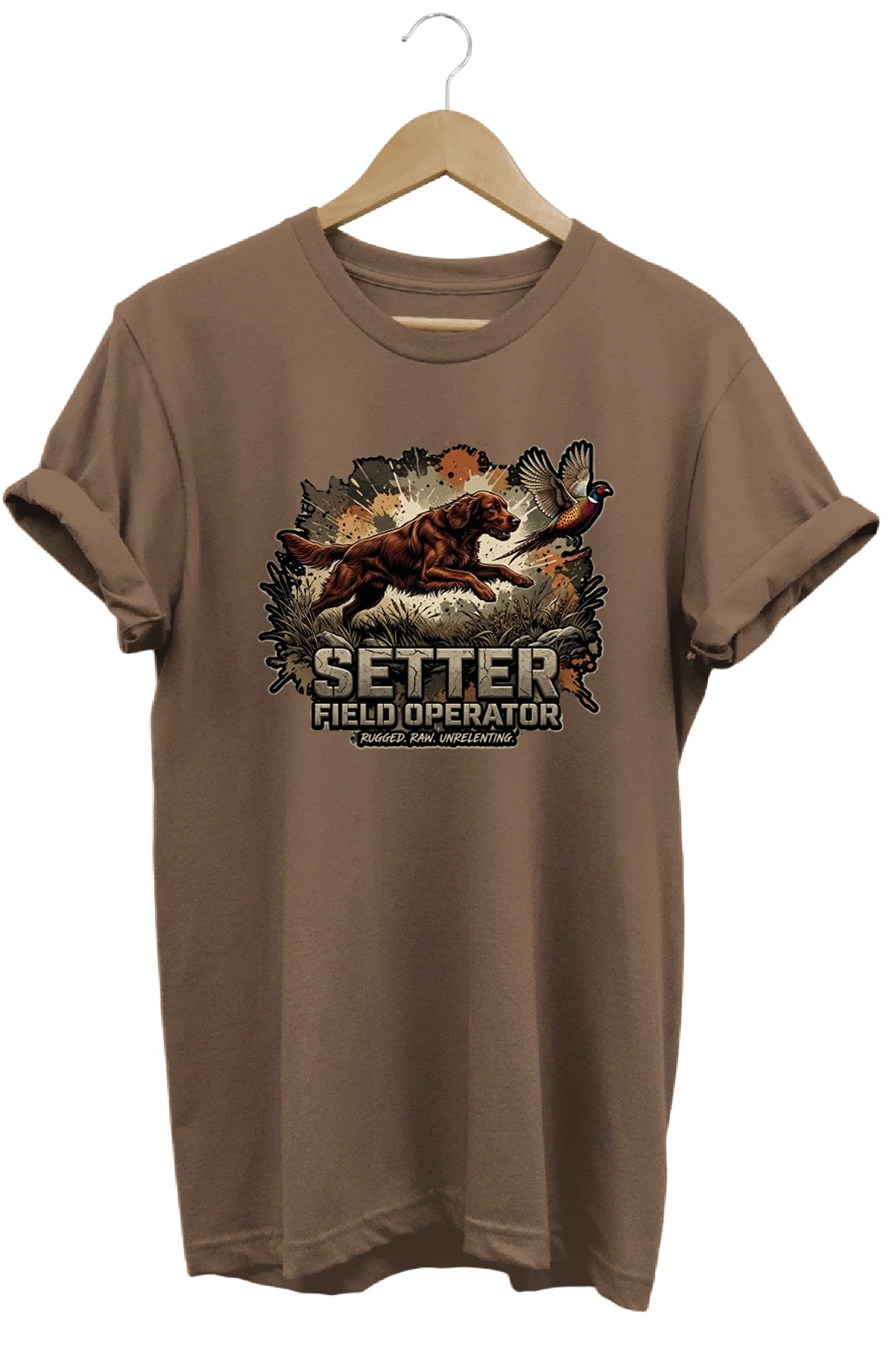Unisex Setter Baskılı T-shirt - Premium Köpekler Serisi Bisiklet Unisex Setter Baskılı T-shirt - Premium Köpekler Serisi Bisiklet