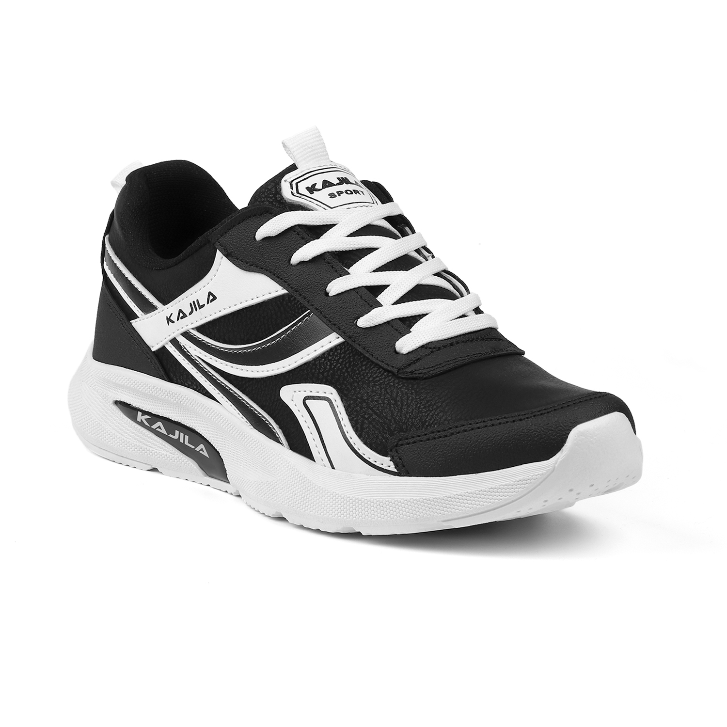 Kajila Unisex Siyah Beyaz Özel Tasarım Modern Konforlu Rahat Sneaker Gün Kajila Unisex Siyah Beyaz Özel Tasarım Modern Konforlu Rahat Sneaker Gün