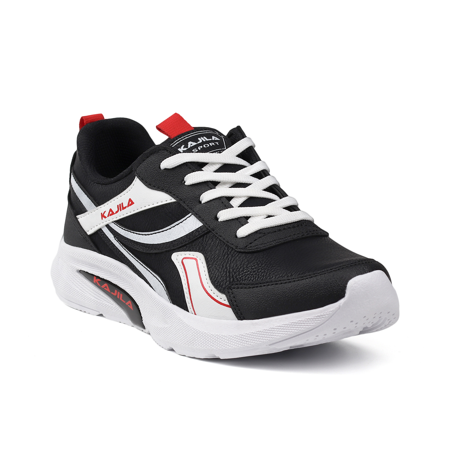 Unisex Siyah Kırmızı Özel Tasarım Modern Konforlu Rahat Sneaker G