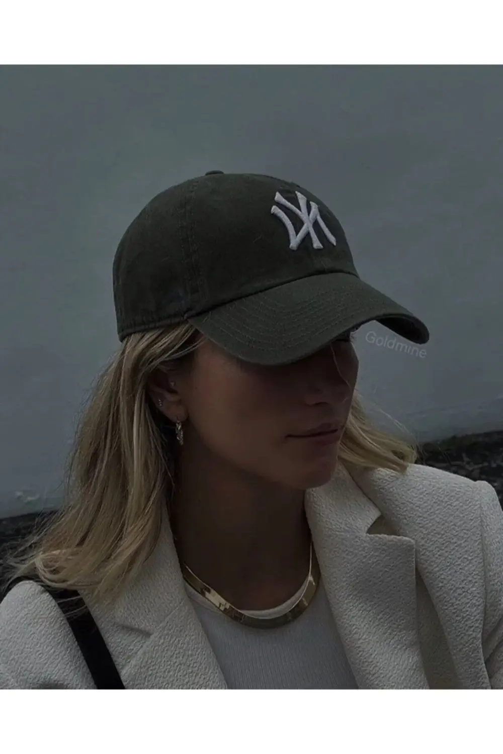 Unisex Spor Ny Haki Şapka