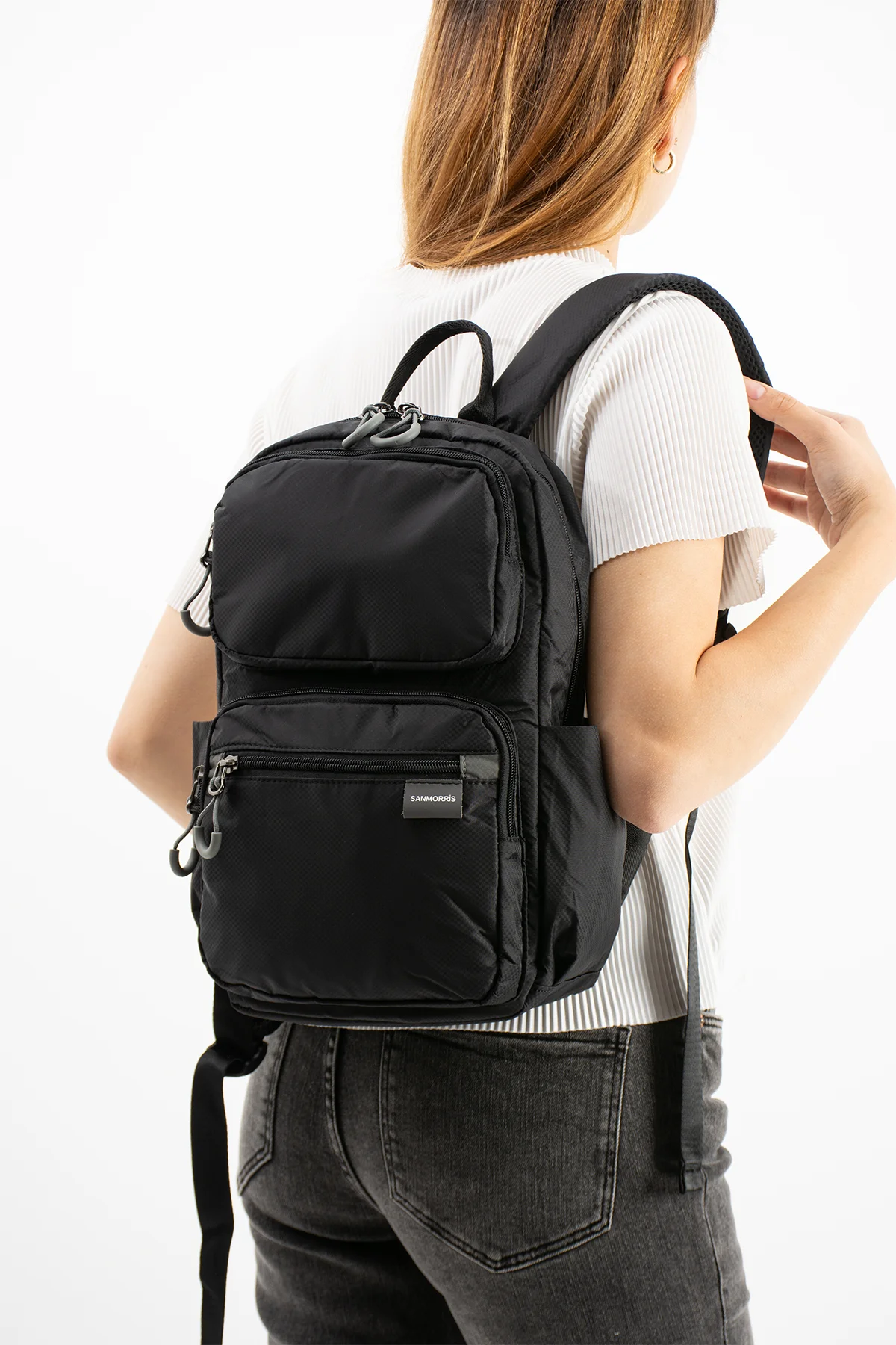 Unisex Suya Dayanıklı Paraşüt Kumaş 5 Bölmeli Laptop Bölmeli Seya Unisex Suya Dayanıklı Paraşüt Kumaş 5 Bölmeli Laptop Bölmeli Seya