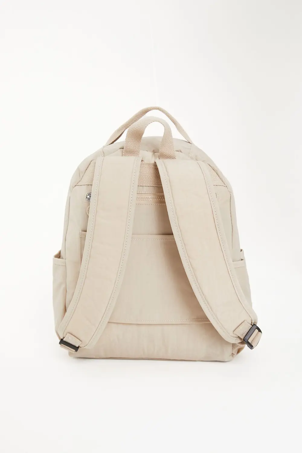 Unisex Suya Dayanıklı Krinkıl Kumaş Çok Gözlü Krem Laptop Okul Ve