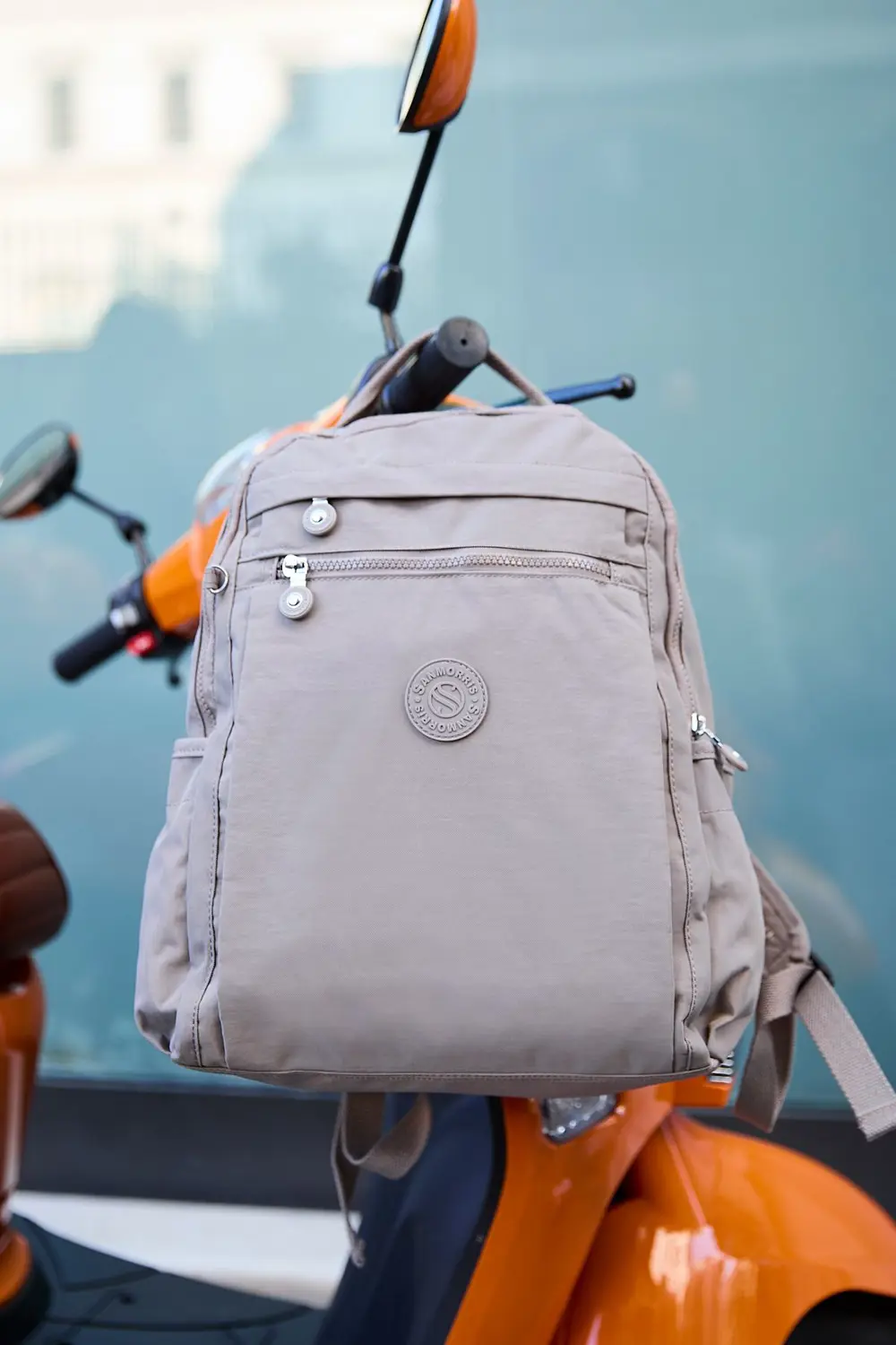 Unisex Suya Dayanıklı Krinkıl Kumaş Çok Gözlü Vizon Laptop Okul V