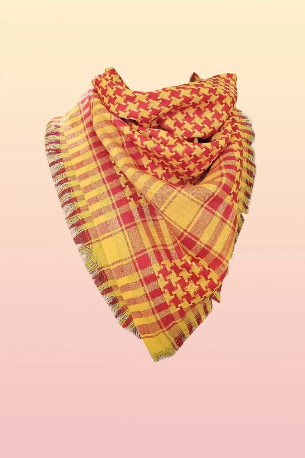 Unisex Taraftar Şalı 100 Cm X 100 Cm Günlük Kullanım Puşi Şal