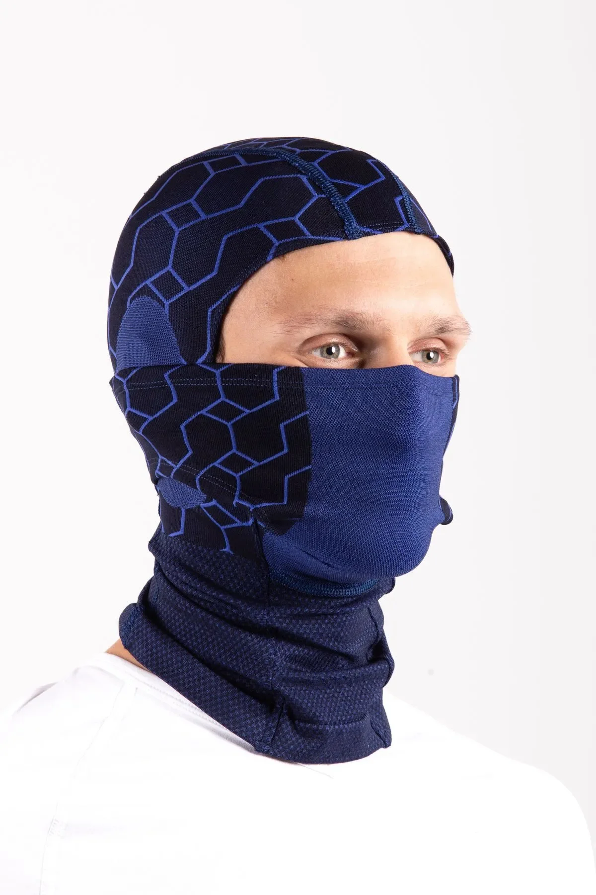 Unisex Termal Rüzgar Geçirmez Motorcu Ninja Kamp Kayak Kamp Kışlı