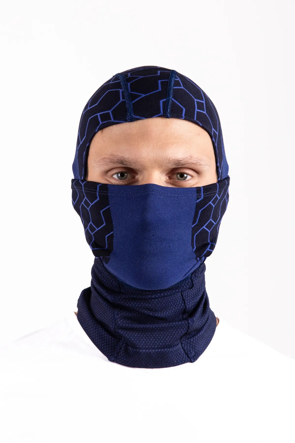 Unisex Termal Rüzgar Geçirmez Motorcu Ninja Kamp Kayak Kamp Kışlı