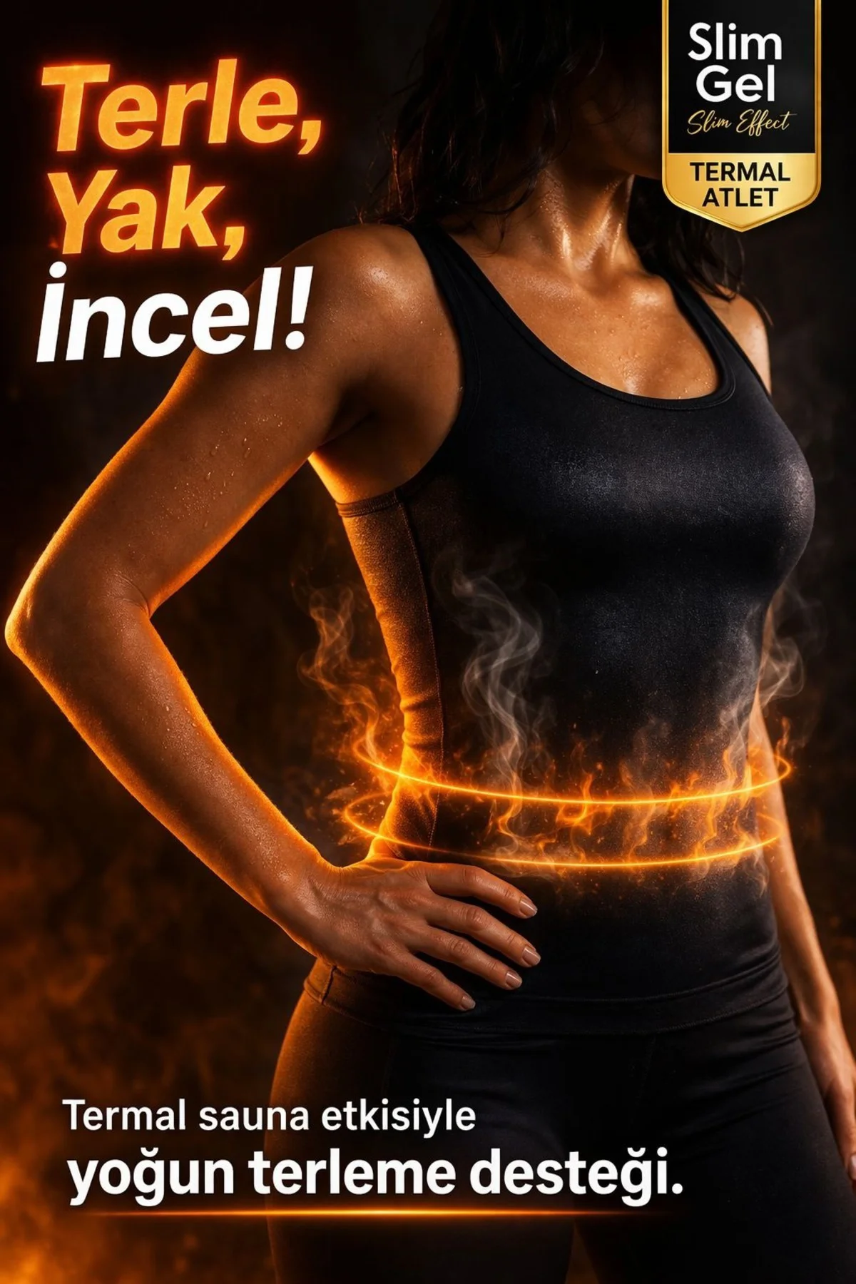 Unisex Termal Sauna Atlet Terletici Spor İçlik Nefes Alabilir Gün