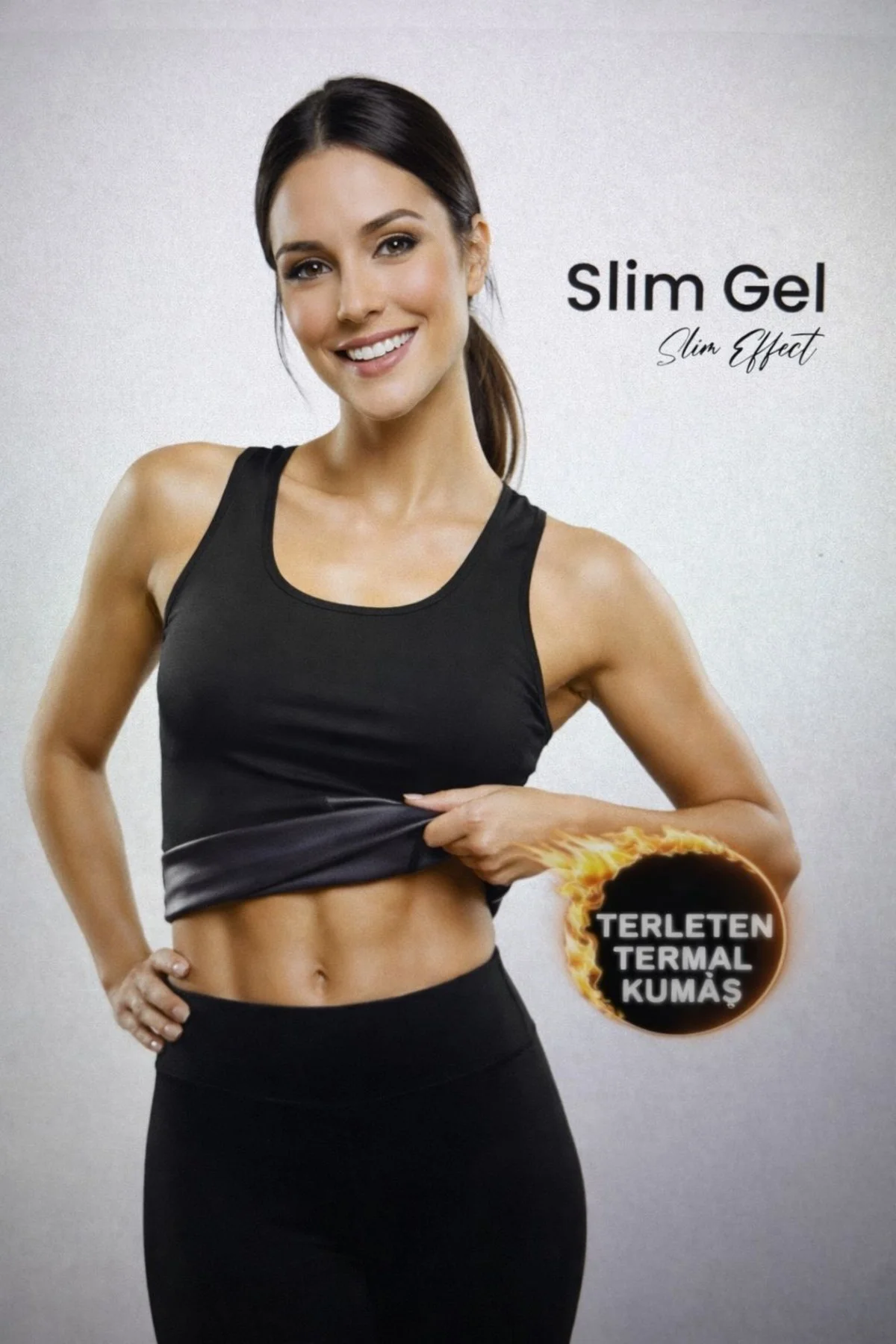 Unisex Termal Sauna Atlet Terletici Spor İçlik Nefes Alabilir Gün