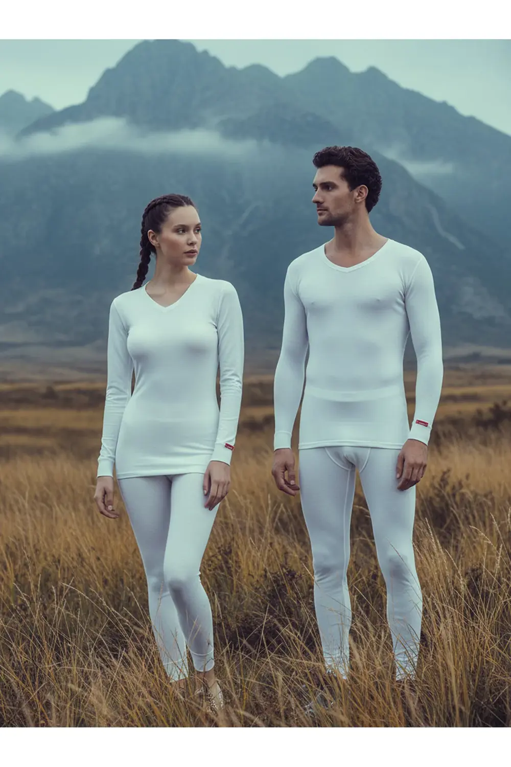 Unisex Termal Tişört 2. Seviye 1257 - Beyaz