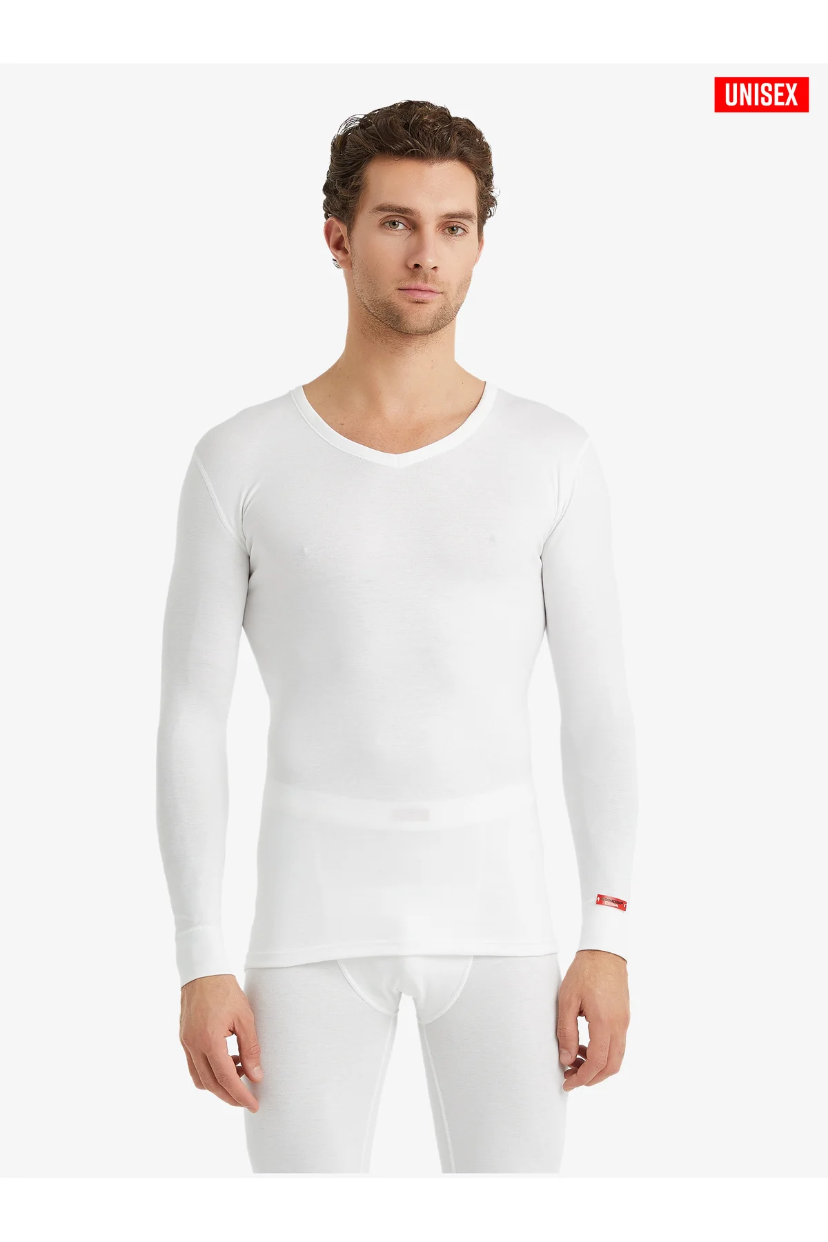 Unisex Termal Tişört 2. Seviye 1257 - Beyaz