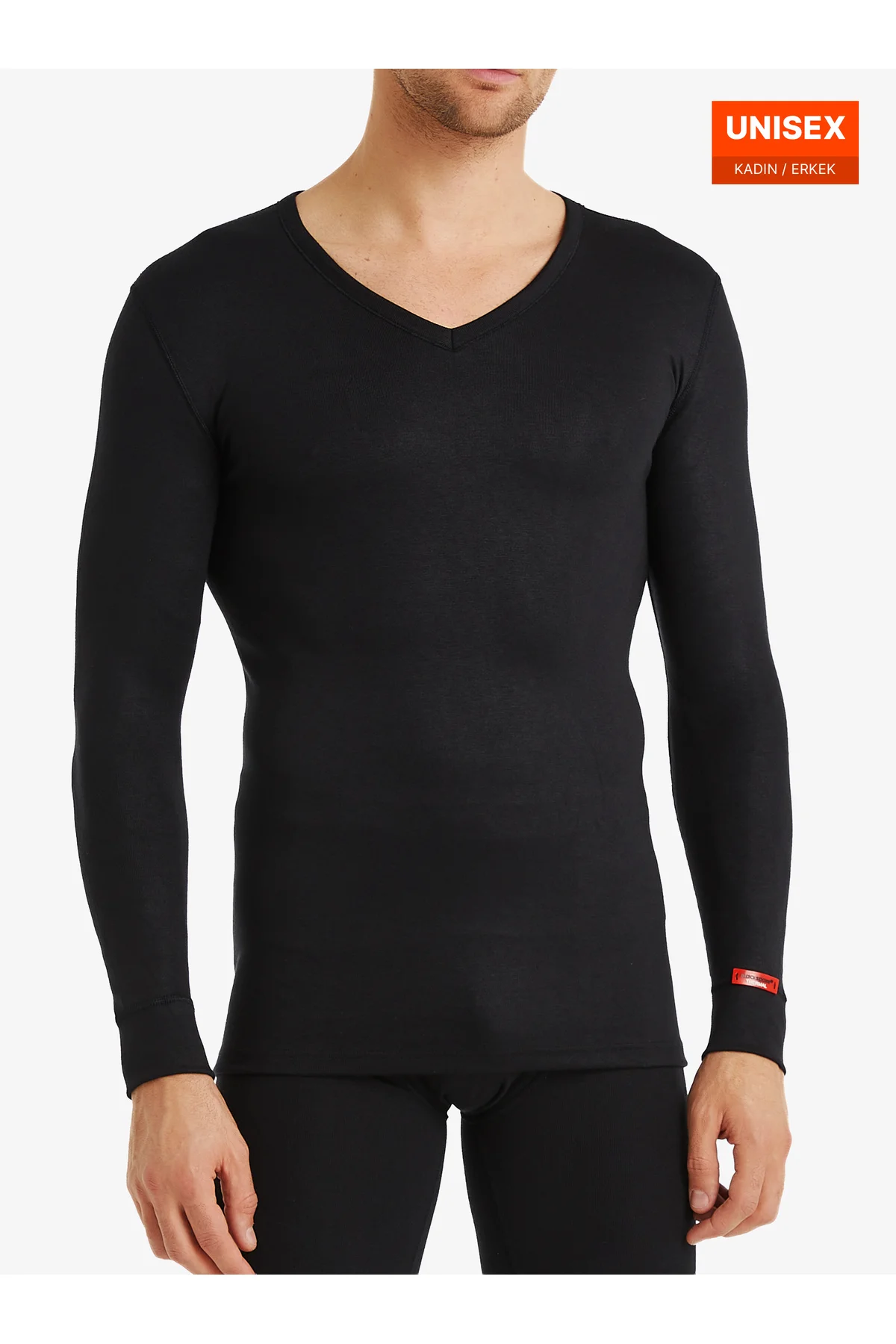 Unisex Termal Tişört 2. Seviye 1257 - Siyah