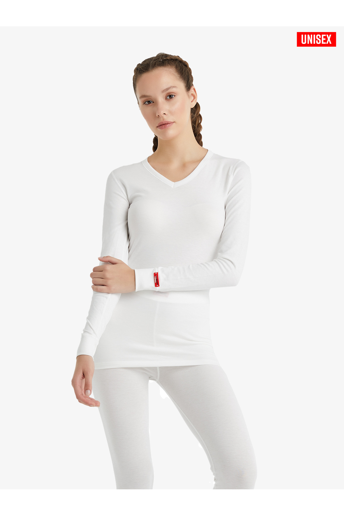 Blackspade Unisex Termal Tişört 2. Seviye 1257 - Beyaz