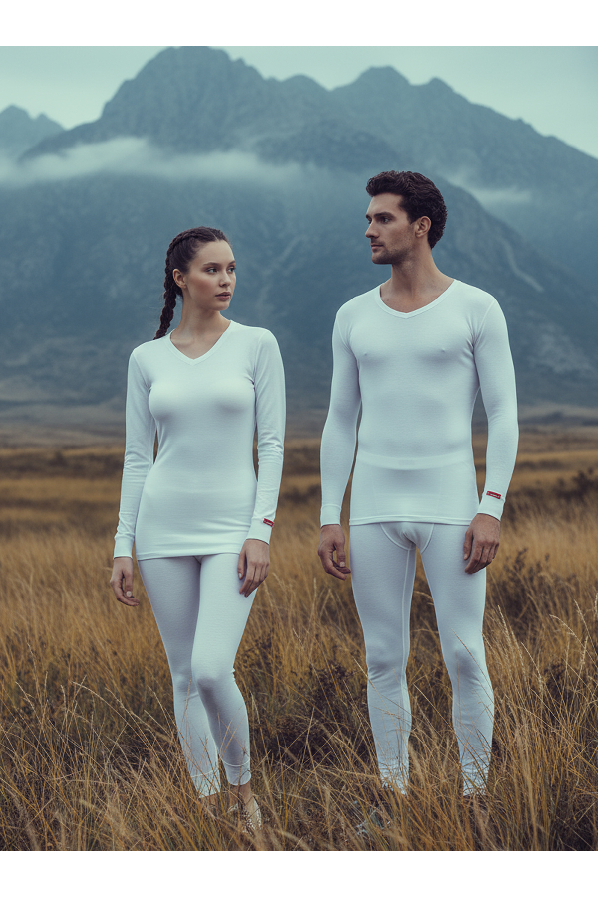 Blackspade Unisex Termal Tişört 2. Seviye 1257 - Beyaz