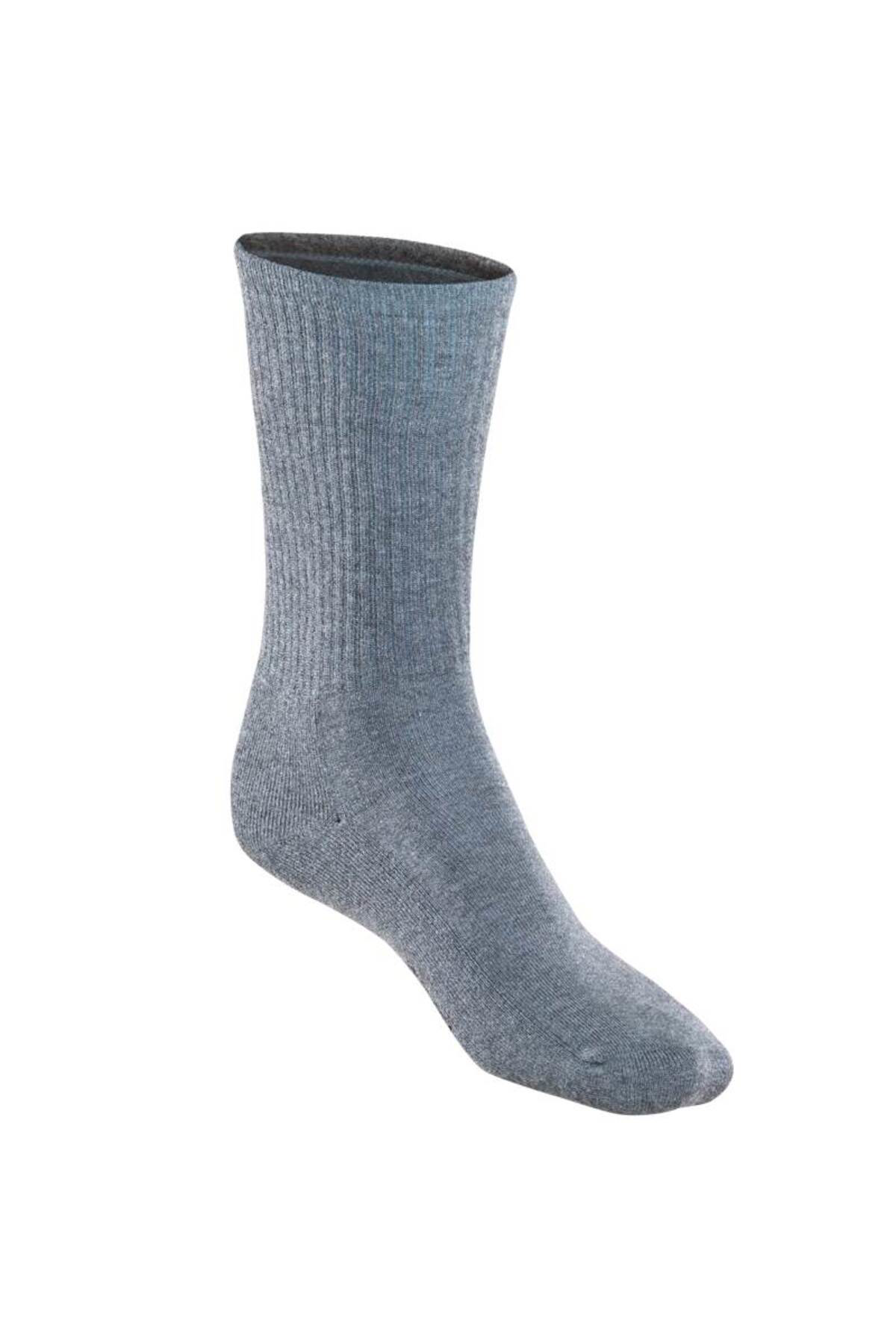 Blackspade Unisex Termal Uzun Çorap 9274 - Gri Melanj