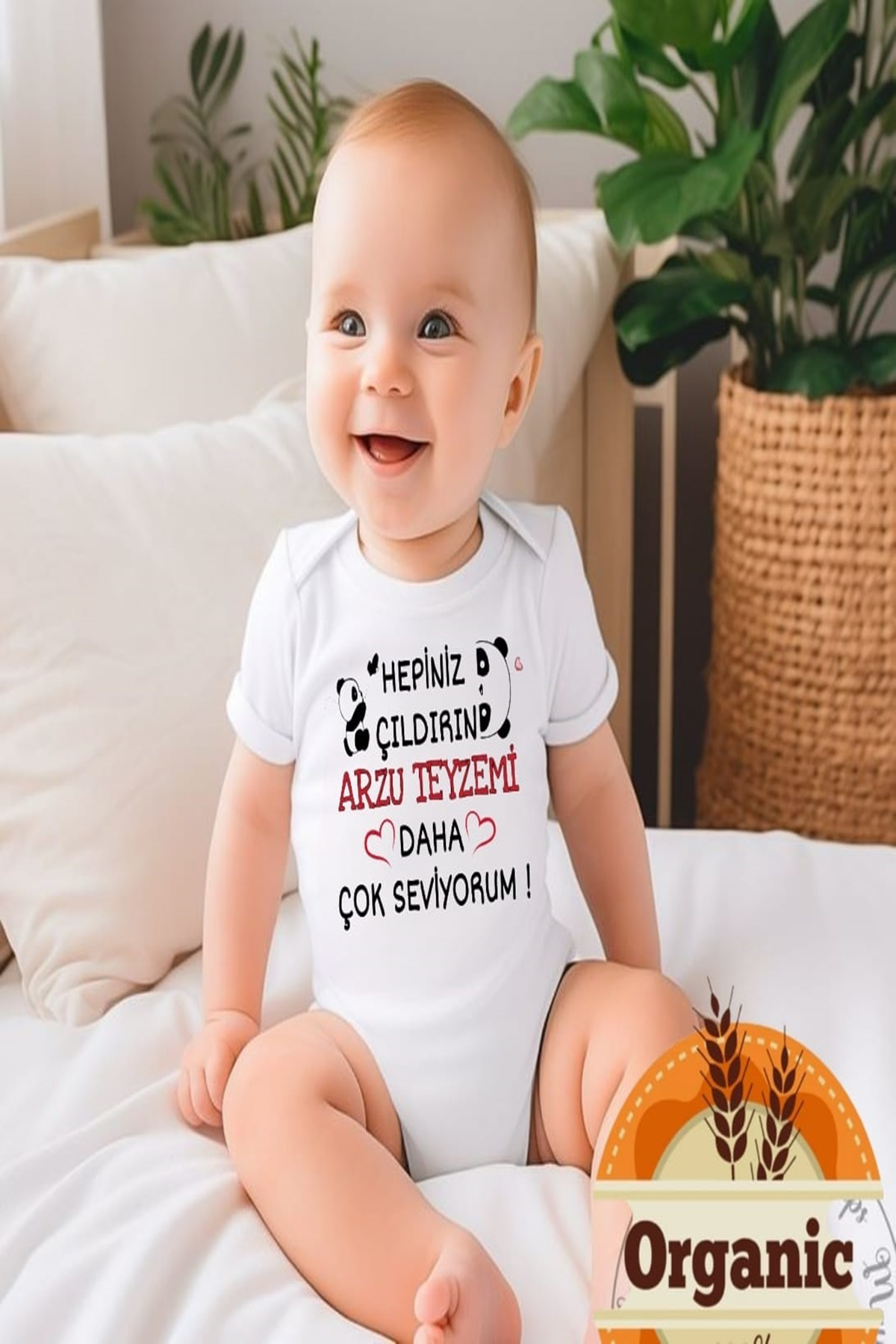 Unisex Teyzeye Özel Bebek Body-Teyze I?smi Kişiselleştirilebilen 