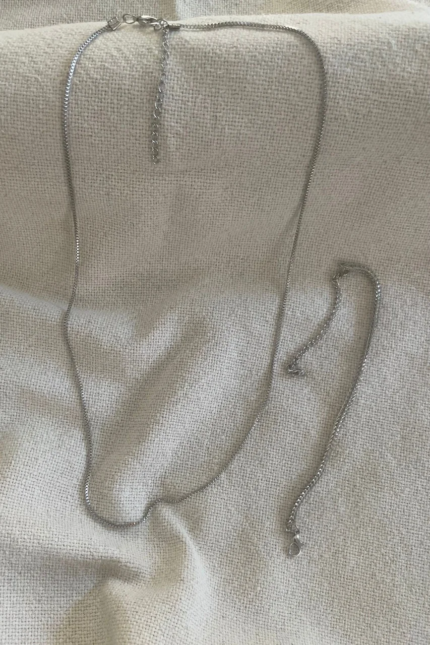 Unisex Tilki Kuyruğu Künye İle Gümüş Kolye Seti Diğer Unisex Tilki Kuyruğu Künye İle Gümüş Kolye Seti Diğer