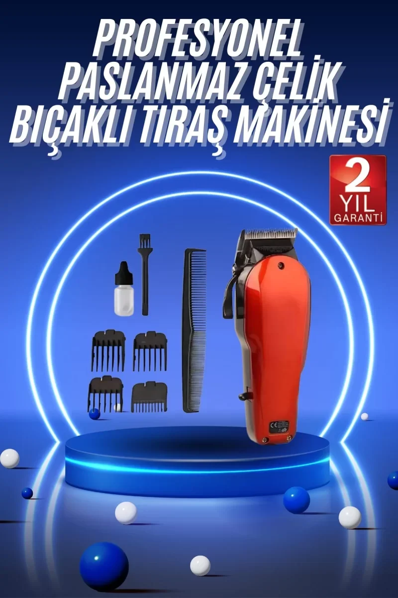 Unısex Tıraş Makinesi Lazer Öncesi Kısaltma Paslanmaz Çelik - Lisinya