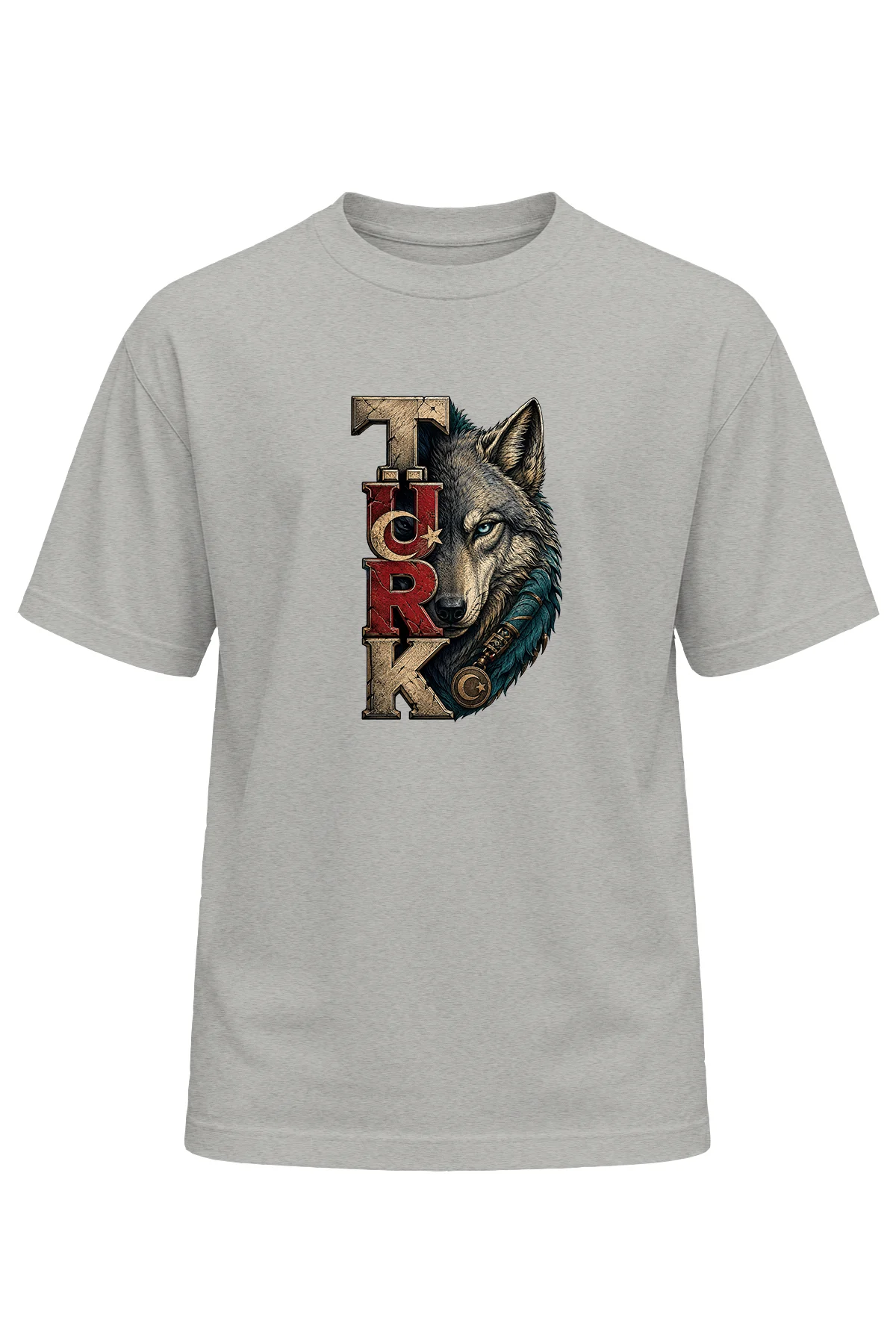 Unisex Türk Bozkurt Baskılı T-Shirt – Ay Yıldızlı Kurt Desenli Türk Motifli Özel Tasarım Tişört Unisex Türk Bozkurt Baskılı T-Shirt – Ay Yıldızlı Kurt Desenli Türk Motifli Özel Tasarım Tişört