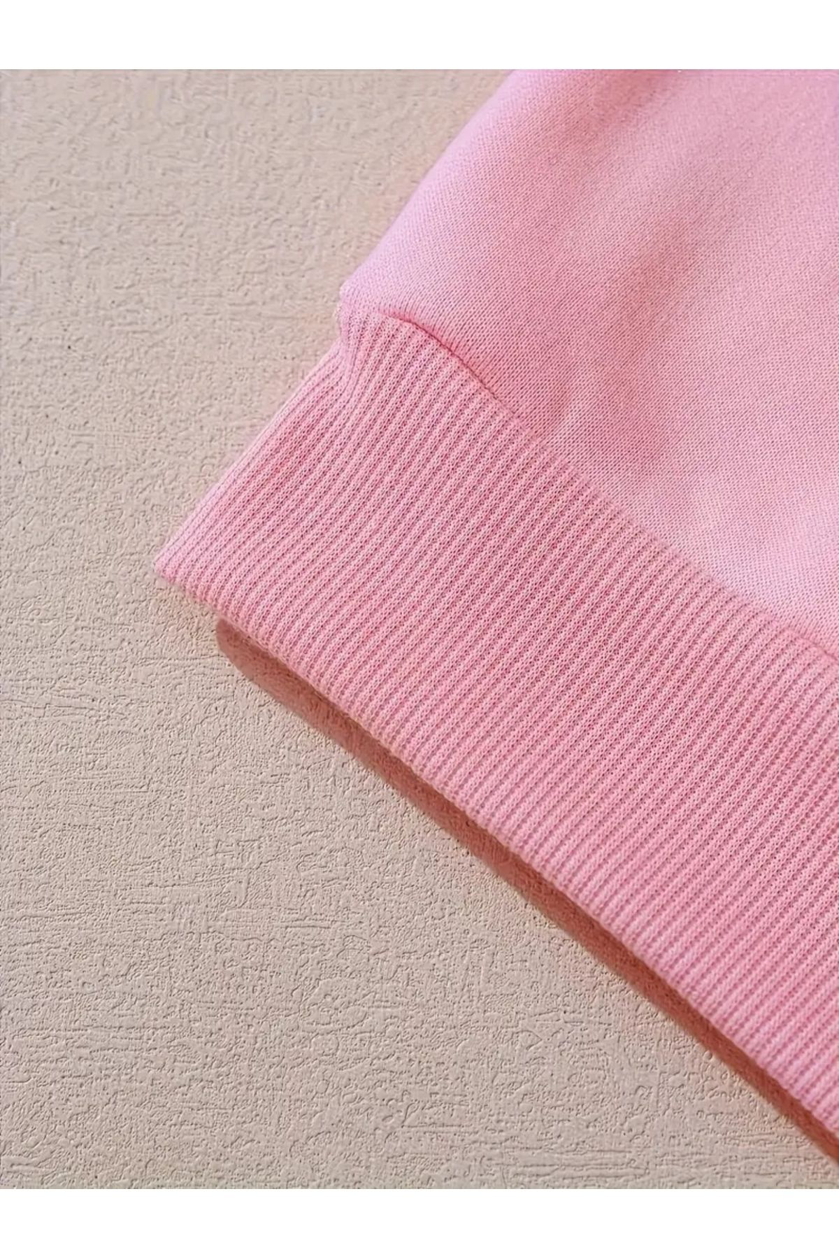 Unisex Üç İplik Pamuklu Kapüşonlu Oversize Hoodie...