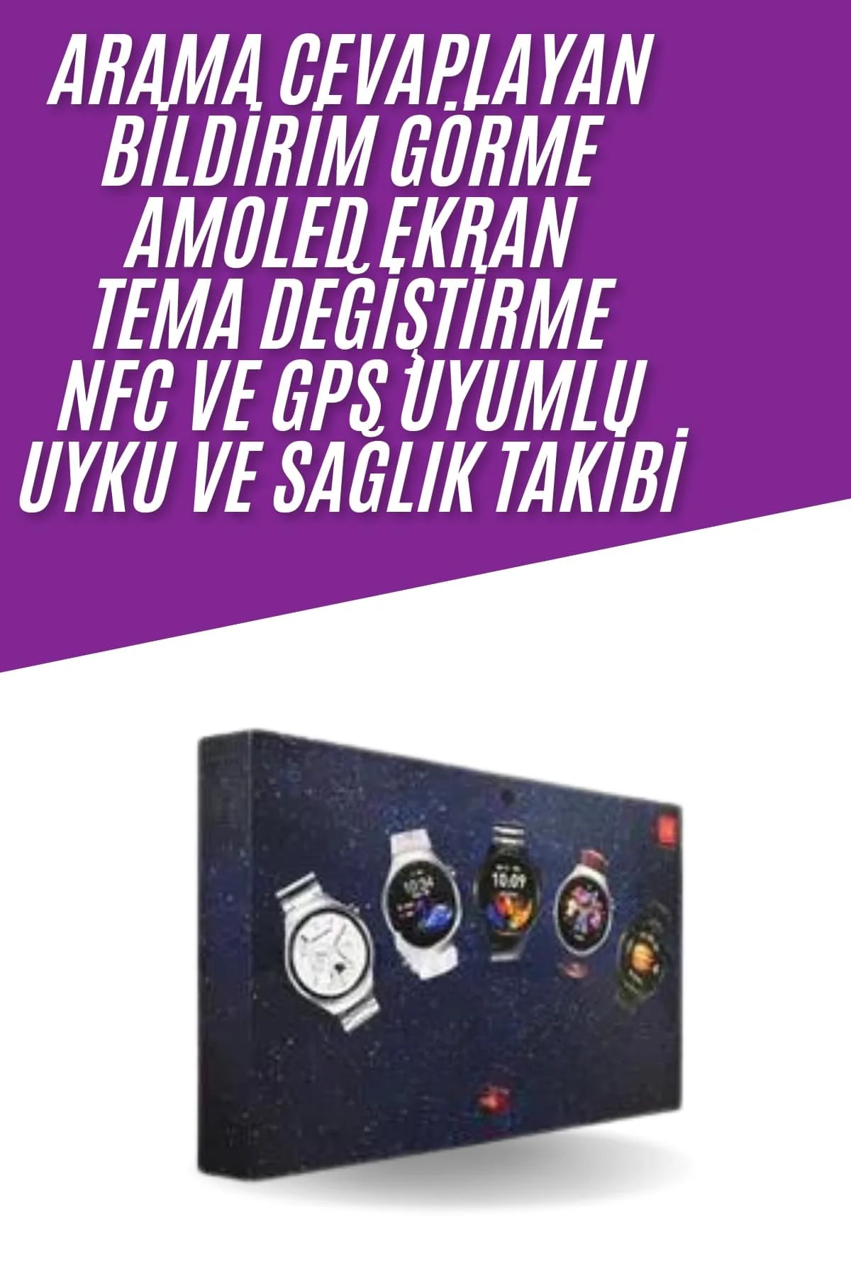 Unısex Yuvarlak Ekranlı 7 Kordonlu Akıllı Saat GPS Destekli Çoklu Kordon Seçeneği Fiyatı, Yorumları ve Özellikleri