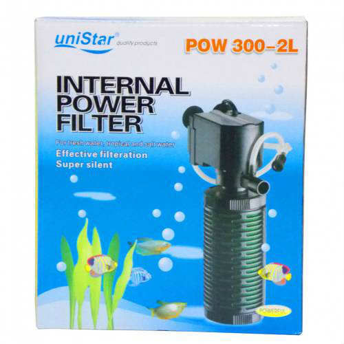 UniStar Pow 300-2L Akvaryum İç Filtre 700 L/H
