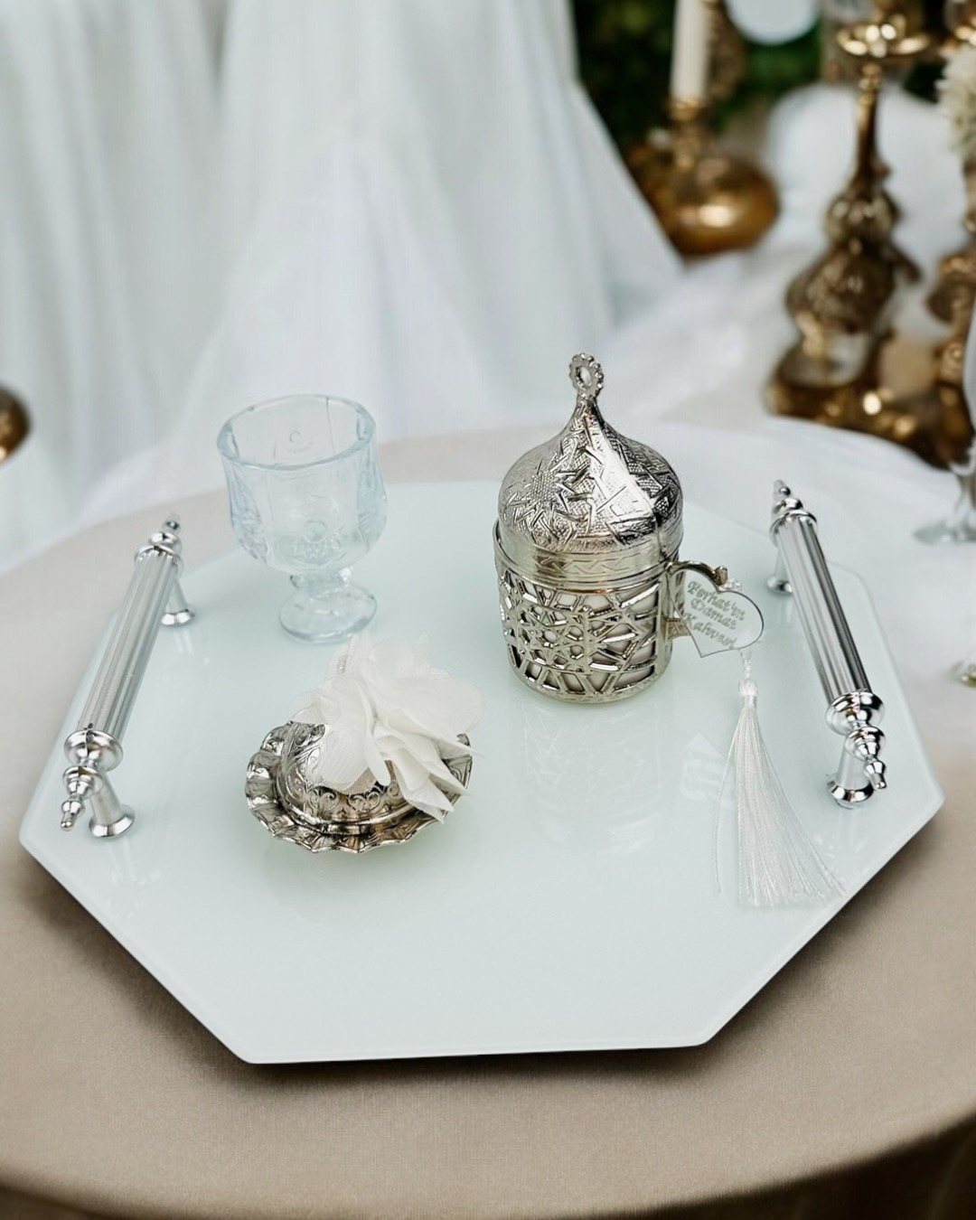 Unity  Beyaz Söz Tepsisi